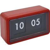 Flip Tischuhr rot