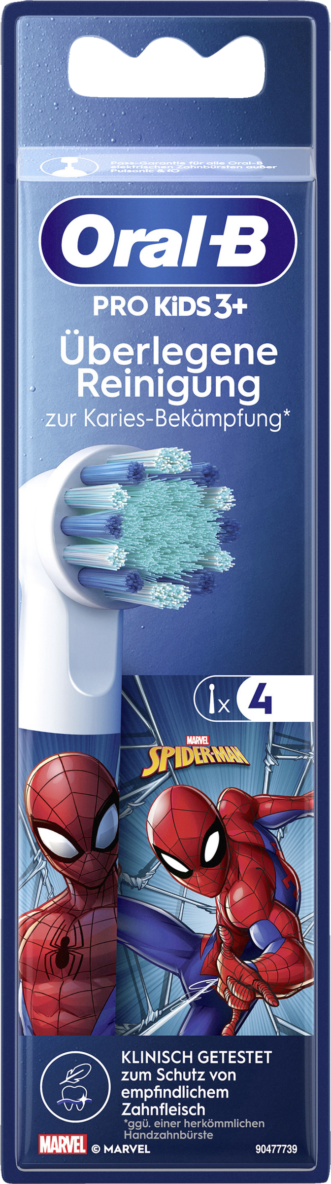 Oral-B Aufsteckbürsten Spiderman