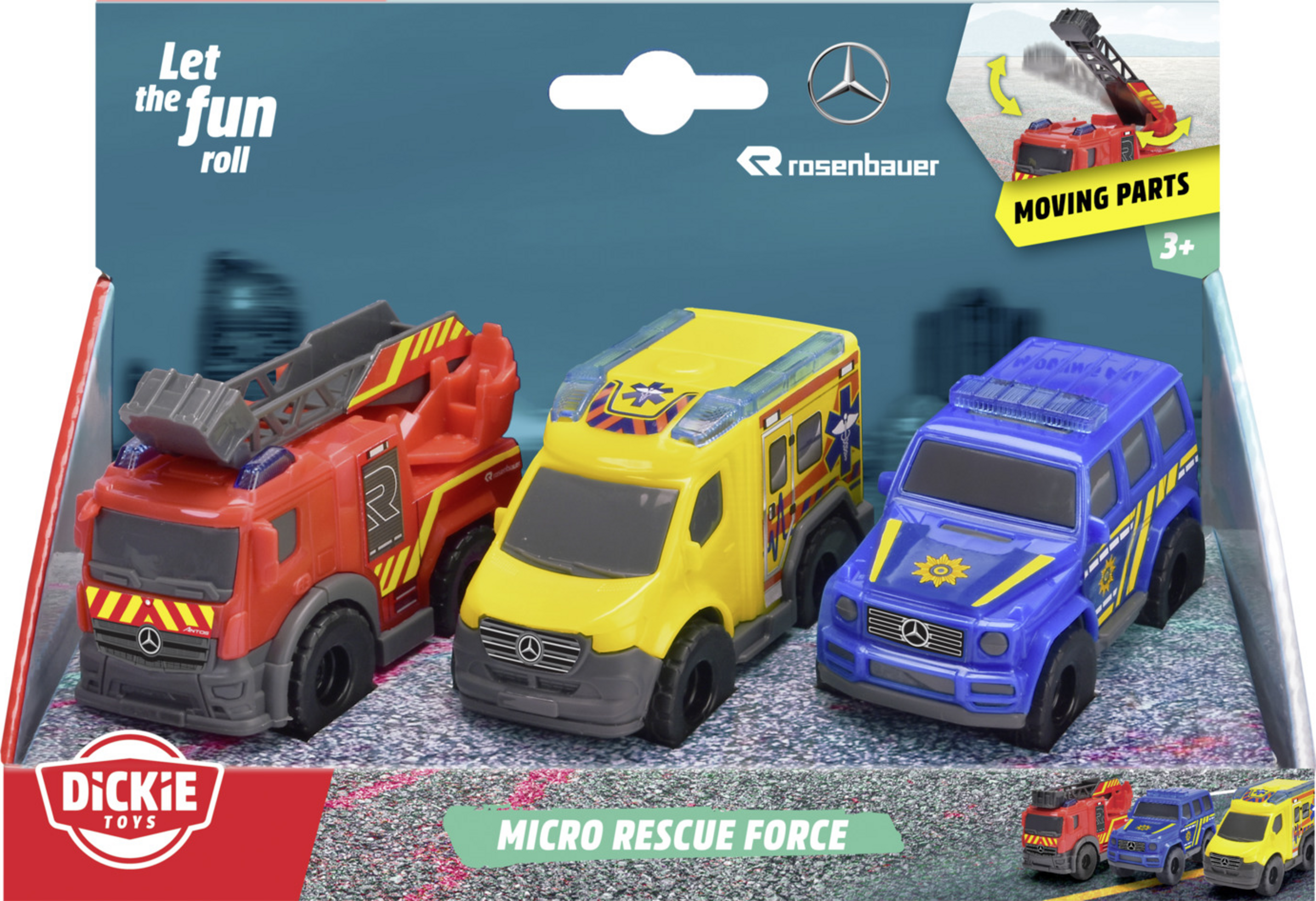 Dickie Toys Micro Rescue Force