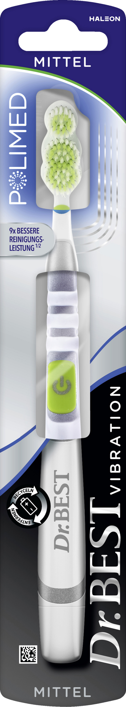 فرشاة أسنان بوليميد فيبريشن متوسطة