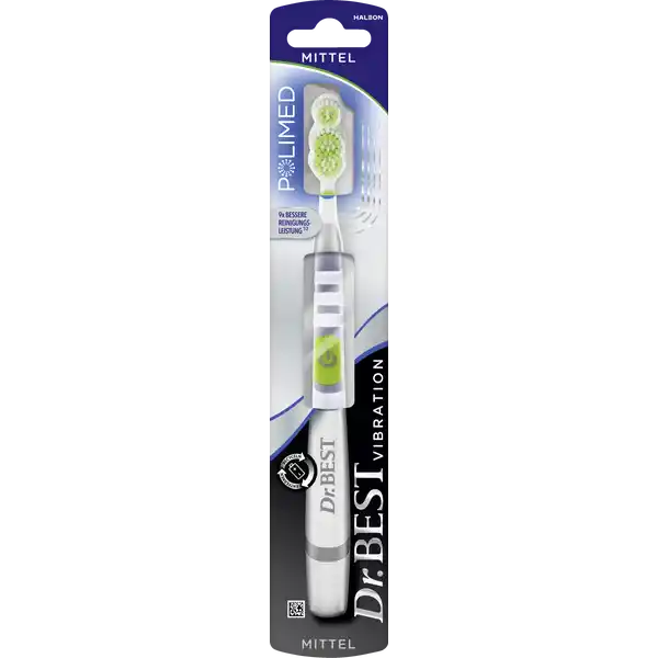 فرشاة أسنان بوليميد فيبريشن متوسطة