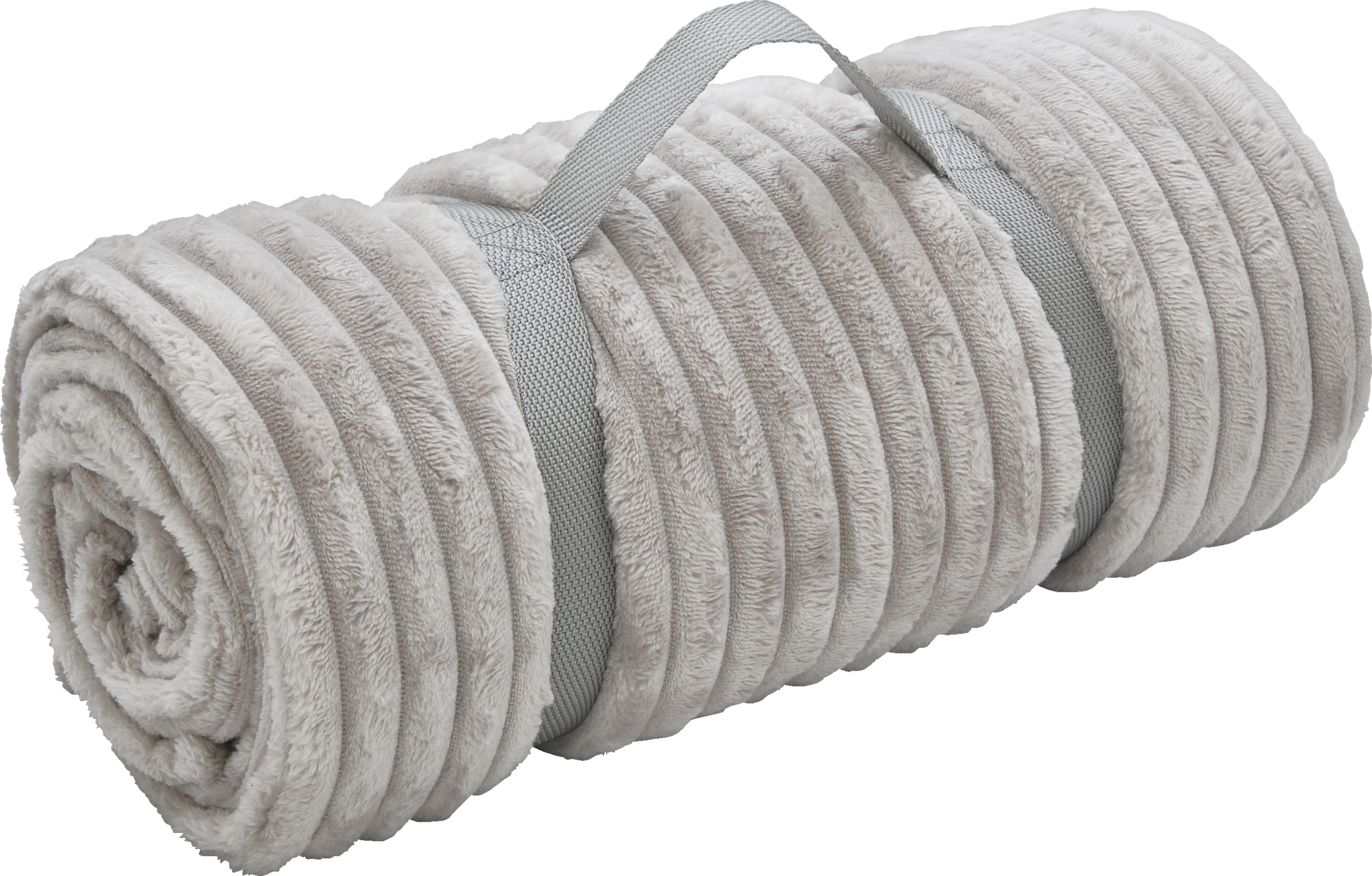 Luxus-Decke 150 x 200 cm taupe