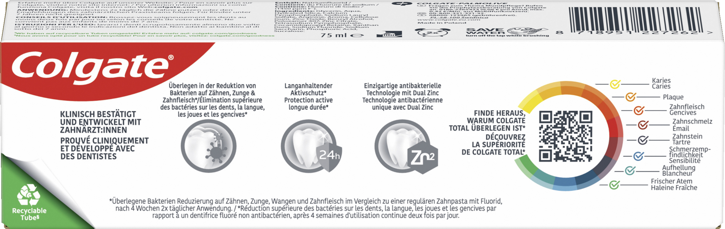 معجون أسنان Total Original 2