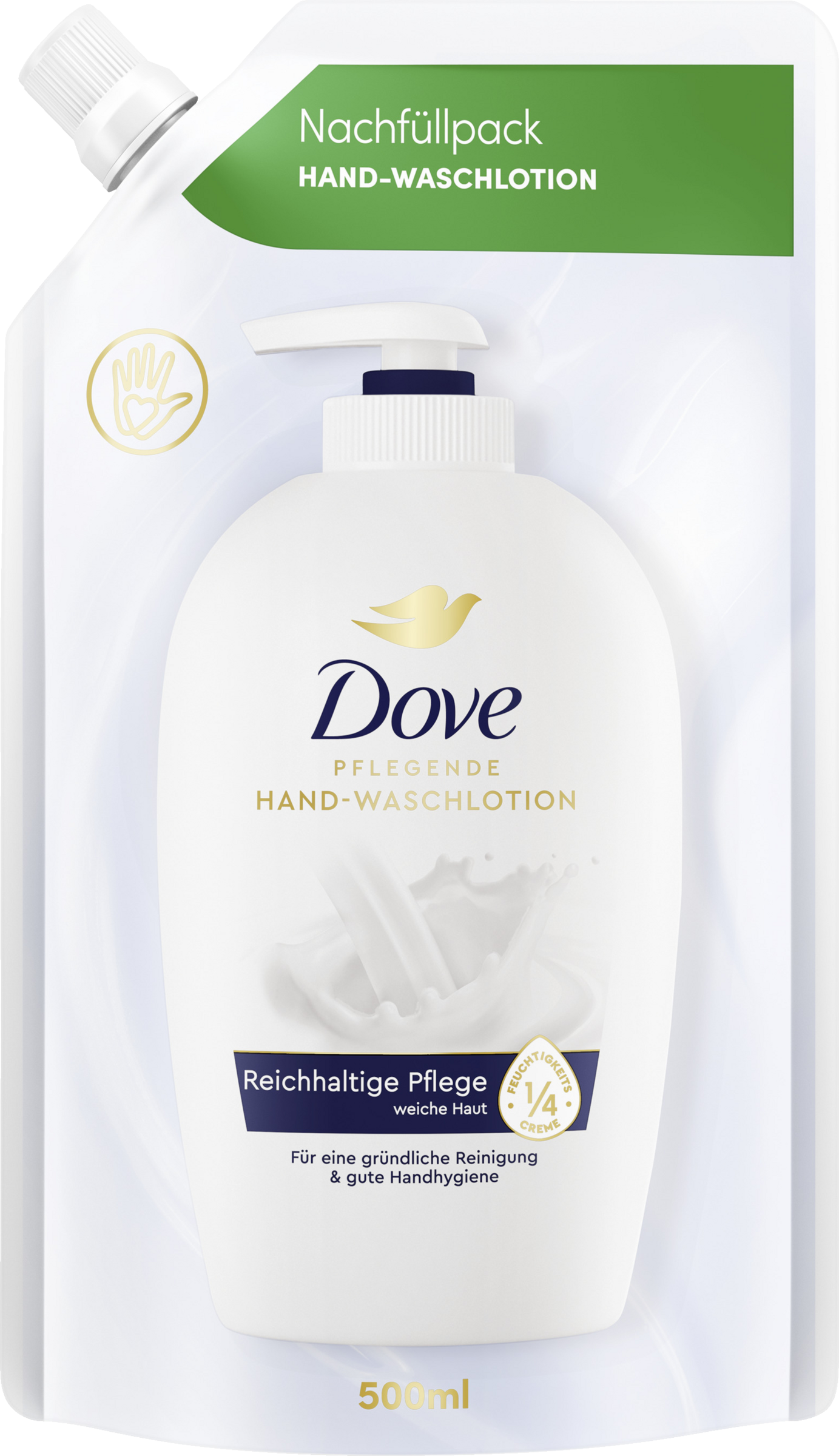 Dove Pflegende Hand-Waschlotion Reichhaltige Pflege Nachfüllbeutel