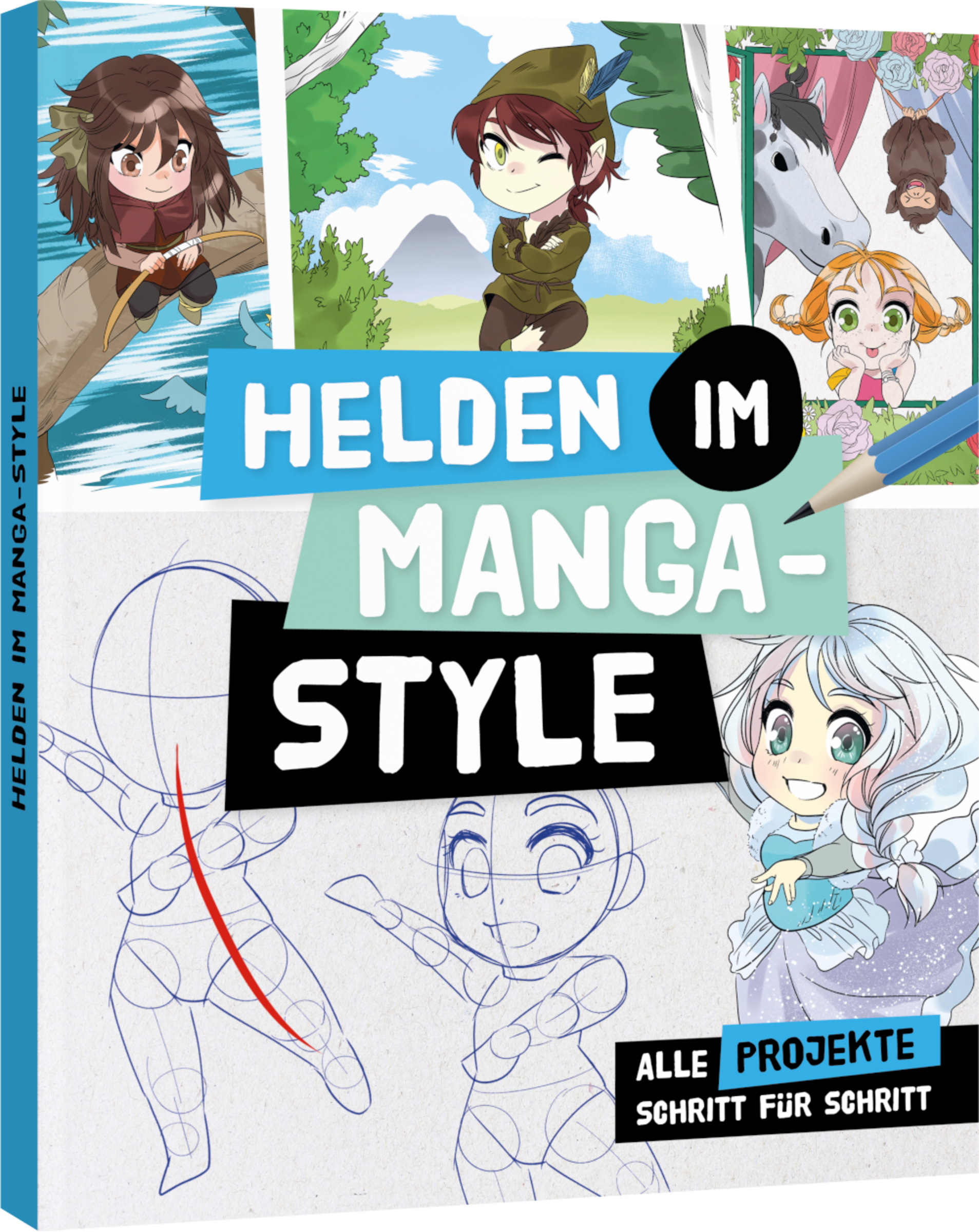 EMF Malbuch Manga zeichnen