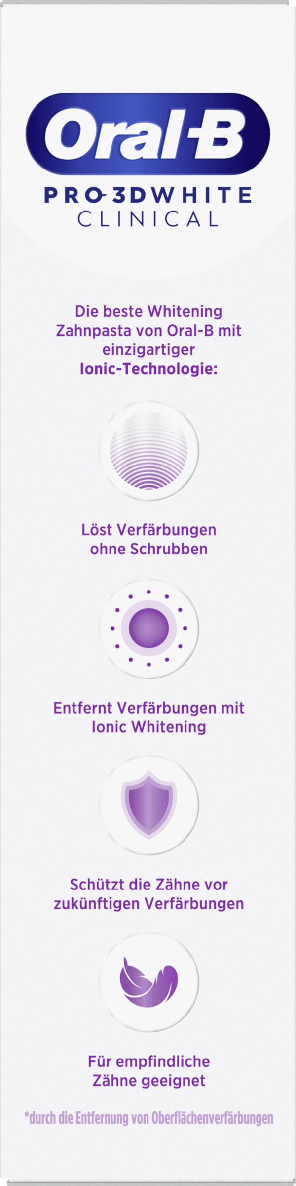 معجون أسنان 3D White Clinical بنكهة النعناع الحلو 3