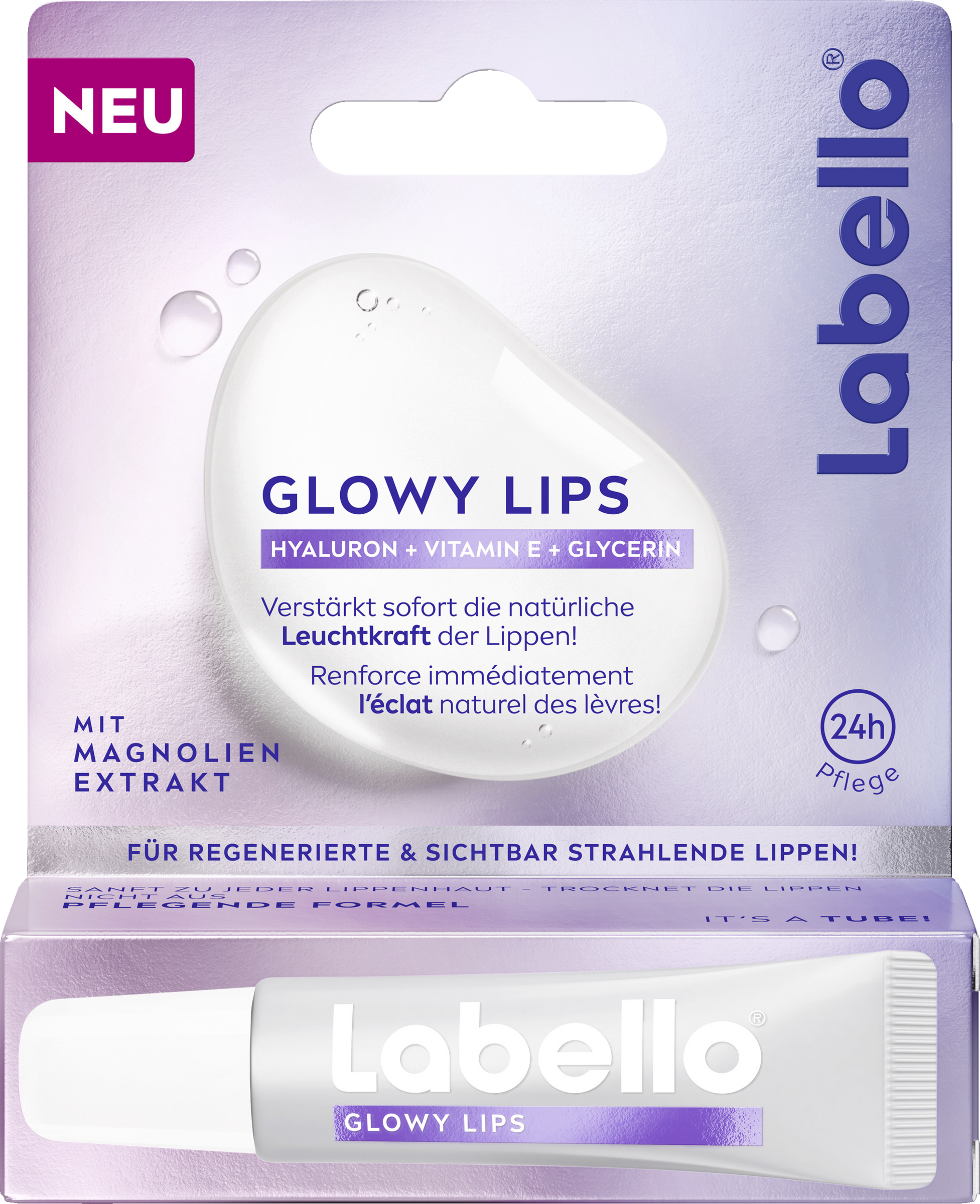 Labello Lippenpflegestift Glowy Lips