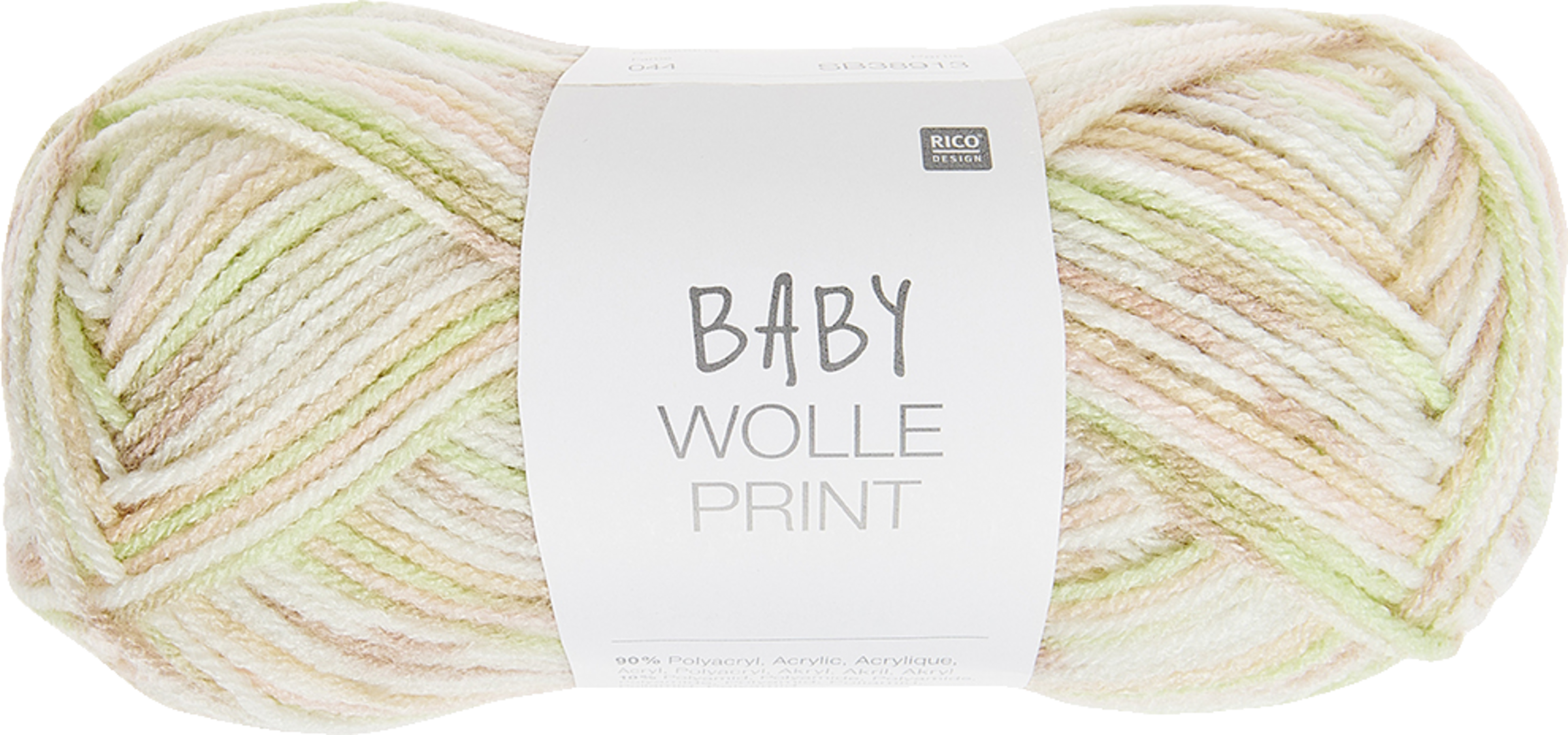 Rico Design Babywolle Print Fresh Blossoms