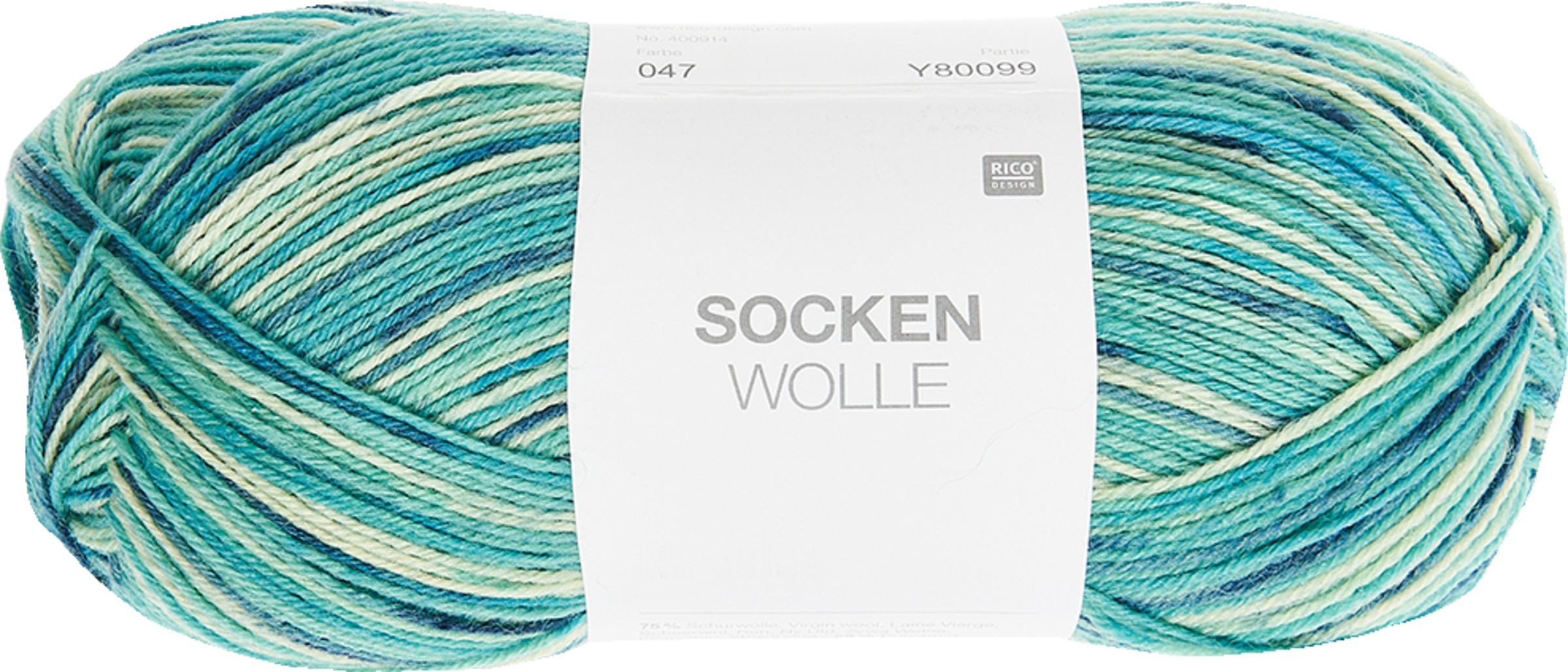 Rico Design Sockenwolle Blue Lagoon
