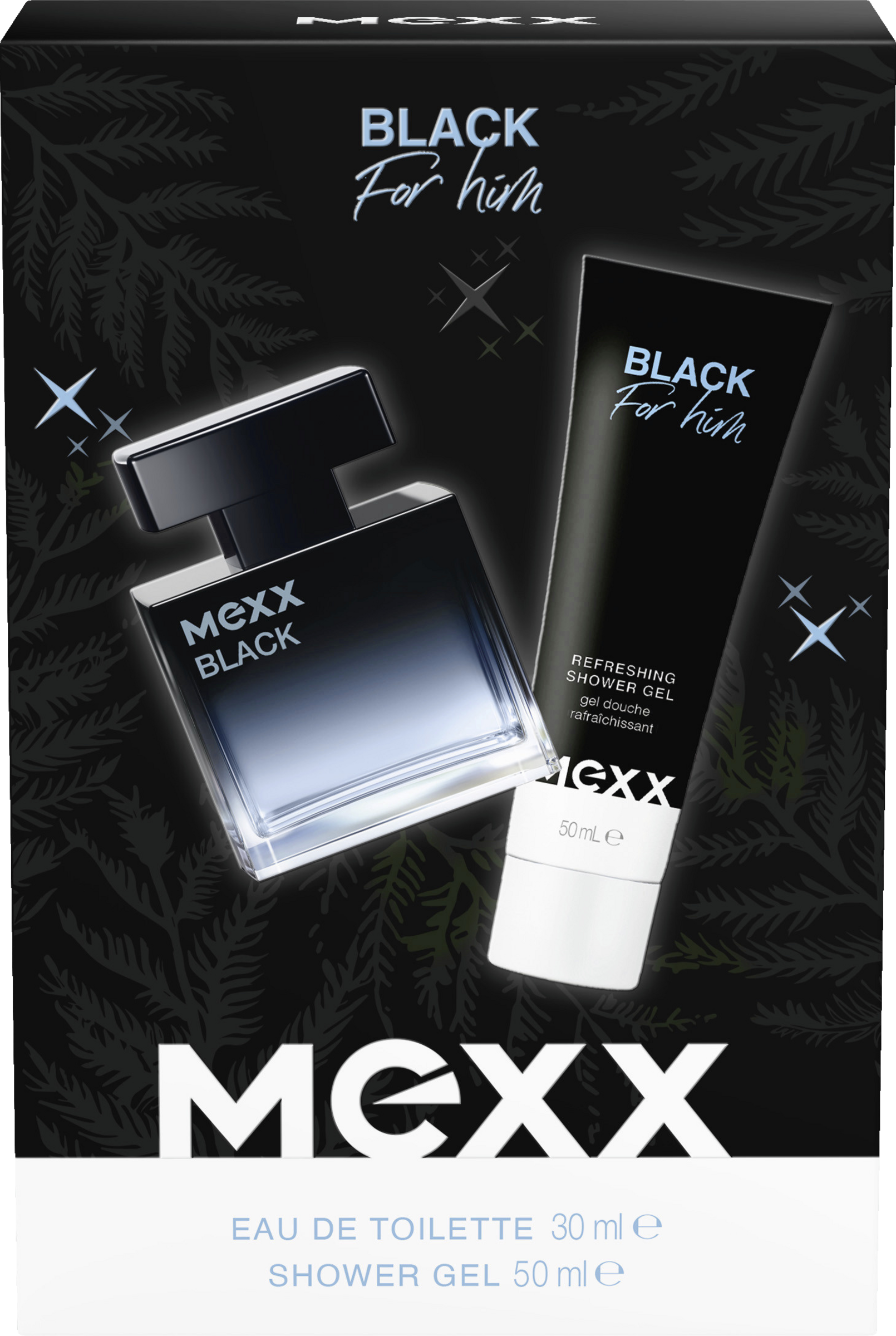 Mexx Black for Him Geschenkset