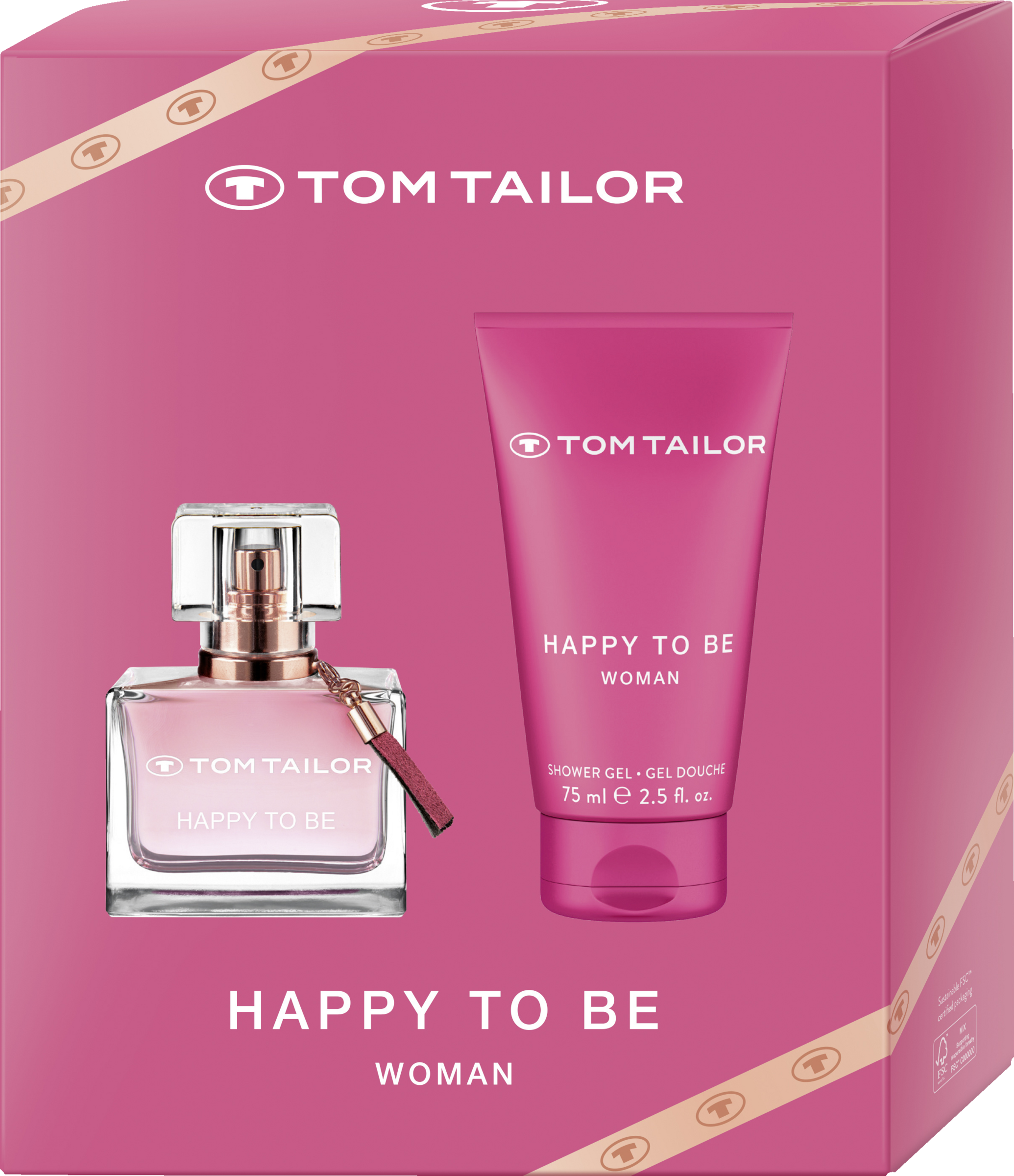 Tom Tailor Happy To Be Duo Set, EdP + Shower Gel