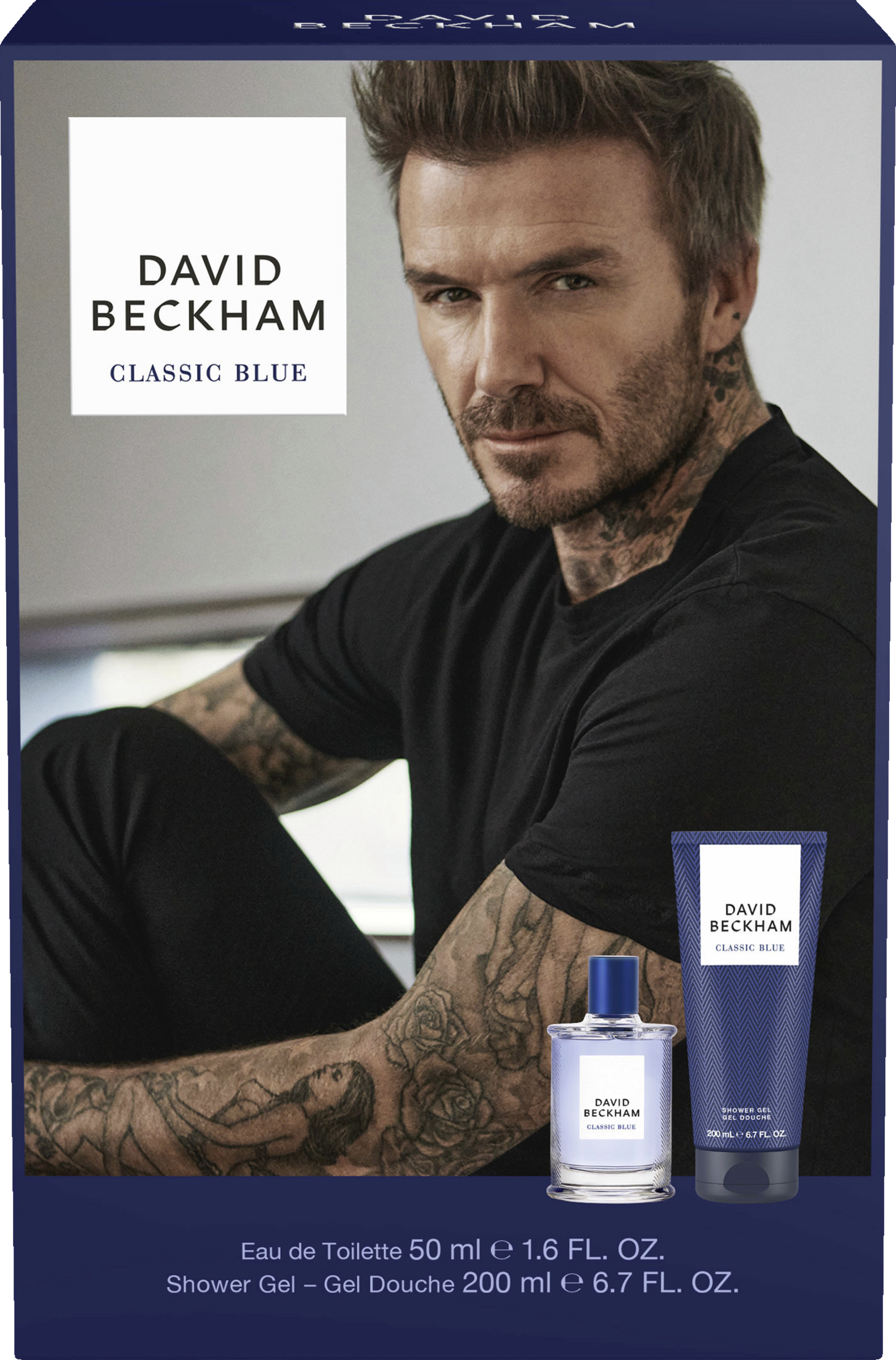 David Beckham Classic Blue Geschenkset