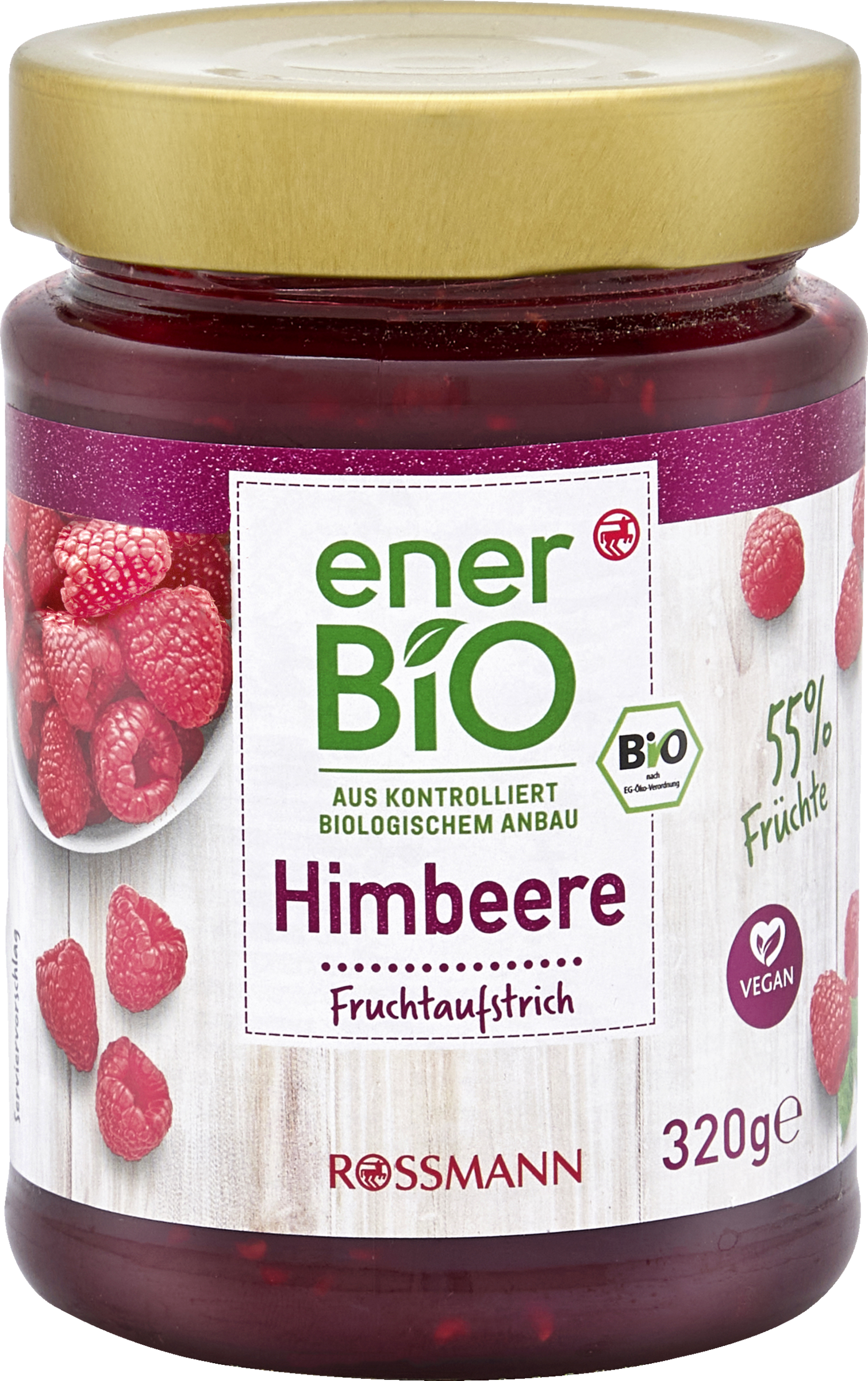 enerBiO Fruchtaufstrich Himbeere