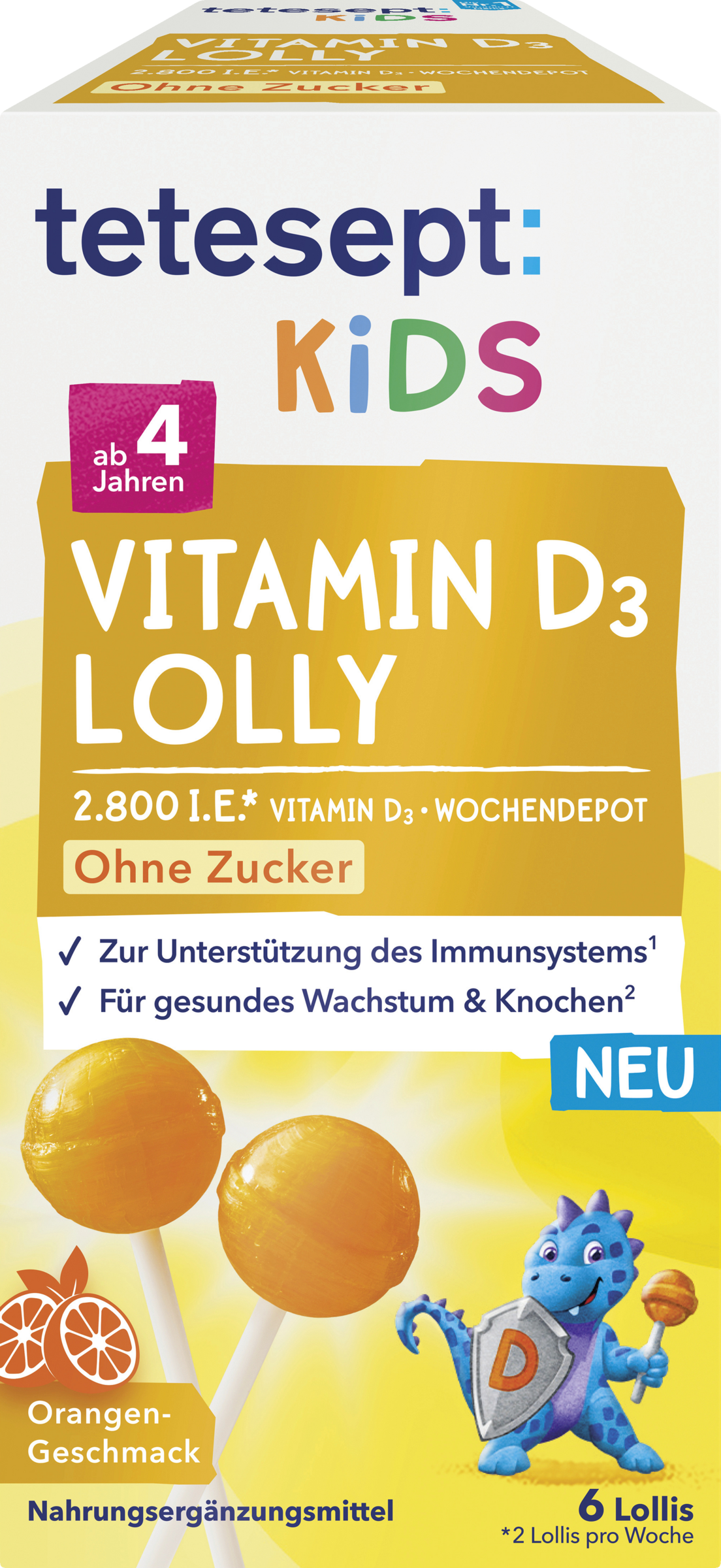 tetesept Kids Vitamin D3 Lolly