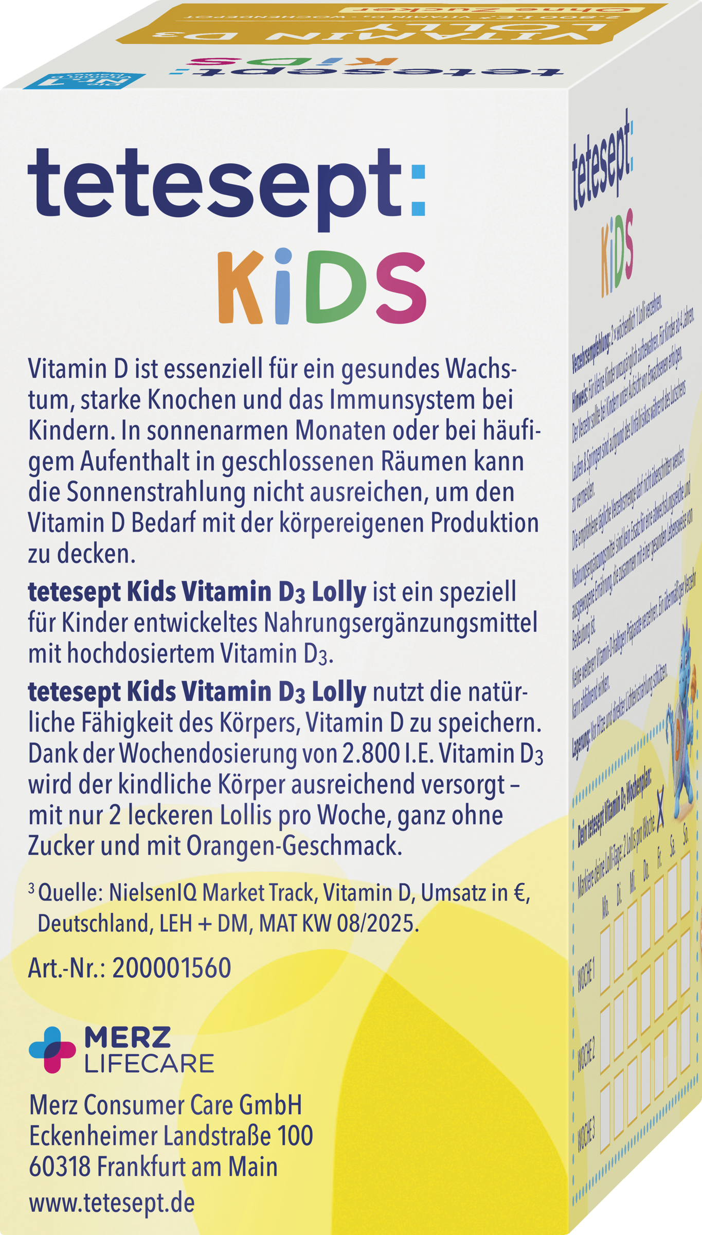 مصاصة فيتامين د3 للأطفال 4