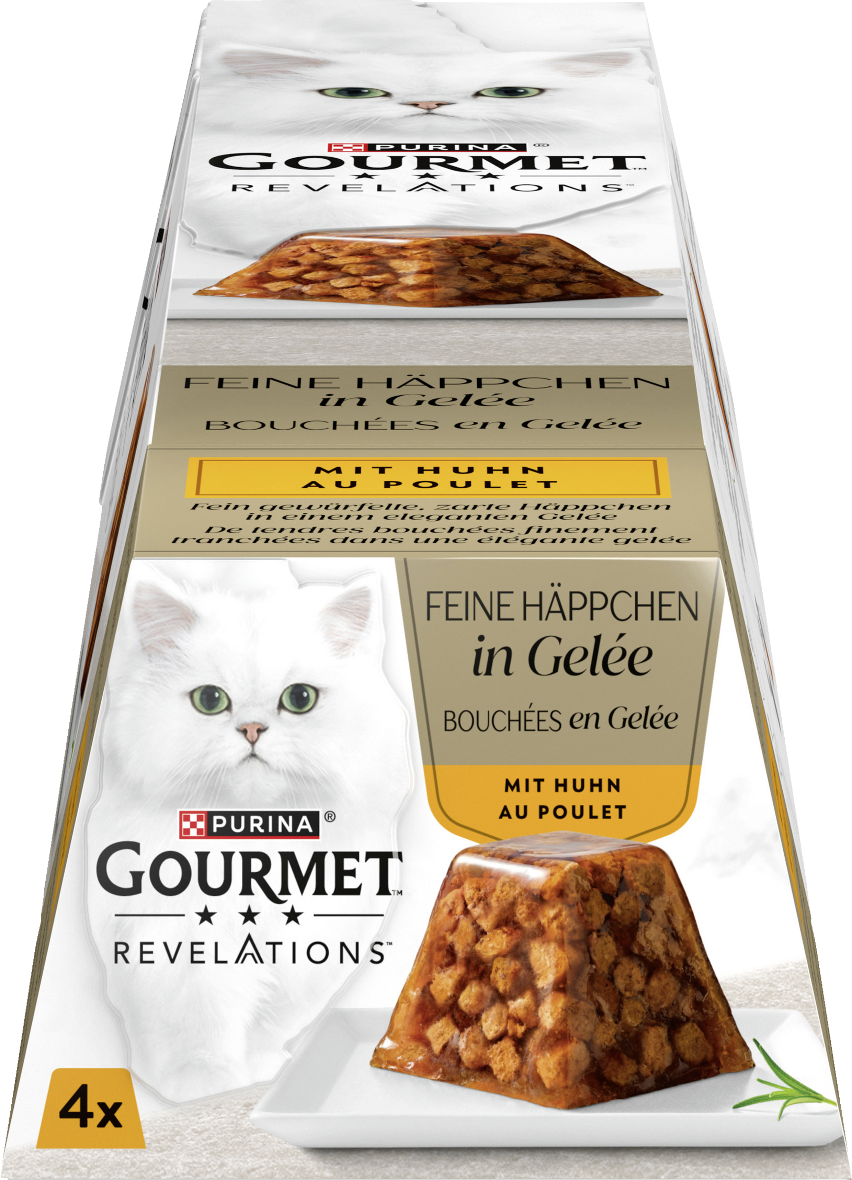 Gourmet Revelations Feine Häppchen in Gelée mit Huhn