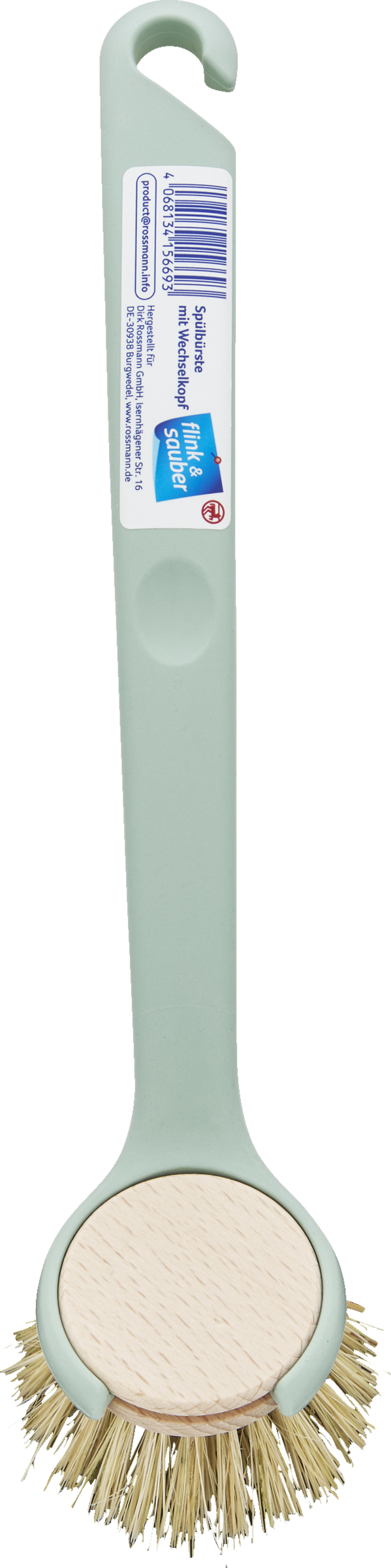 flink & sauber Spülbürste mit Wechselkopf