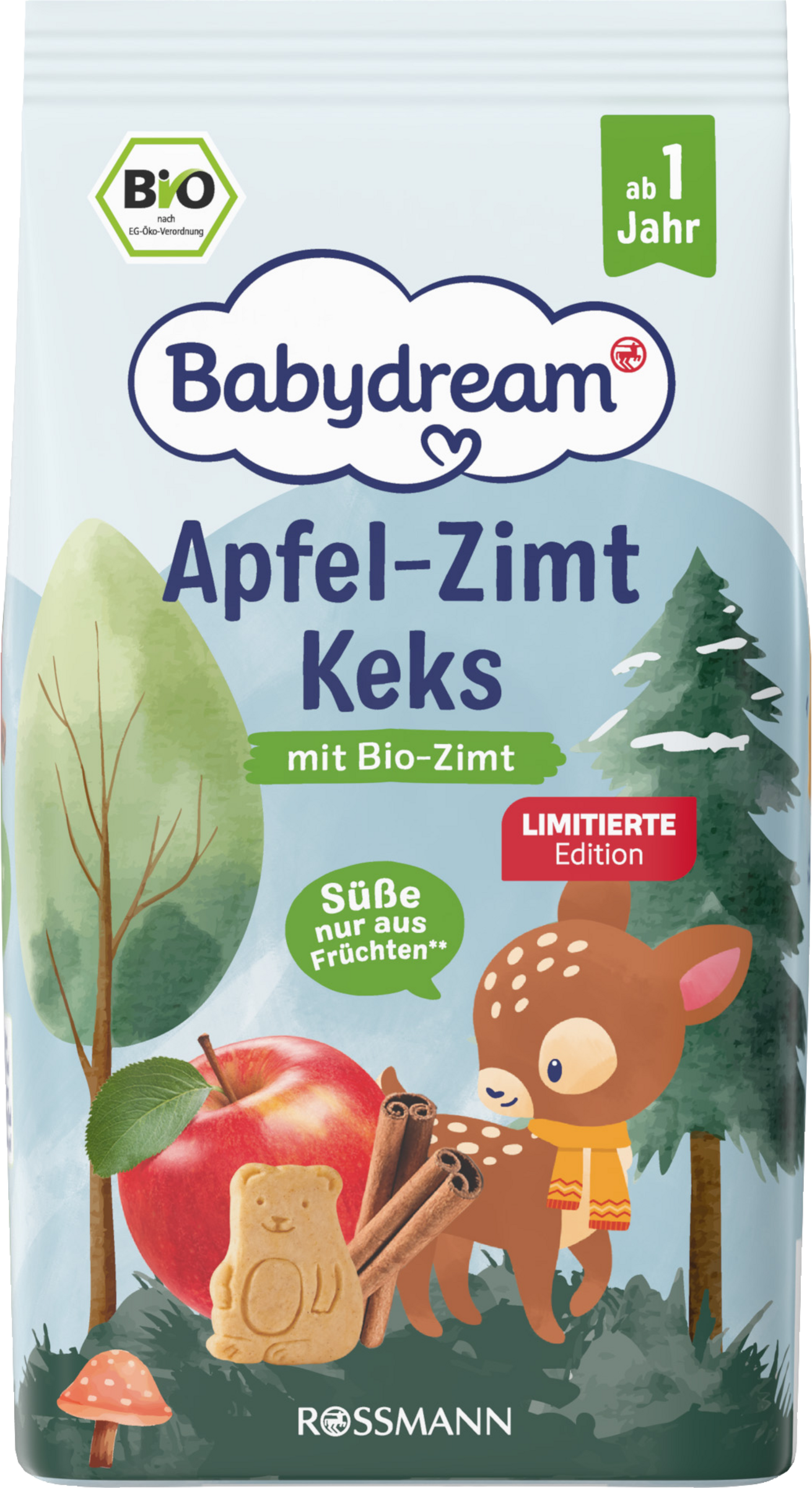 BIO Apfel-Zimt Keks mit Bio-Zimt