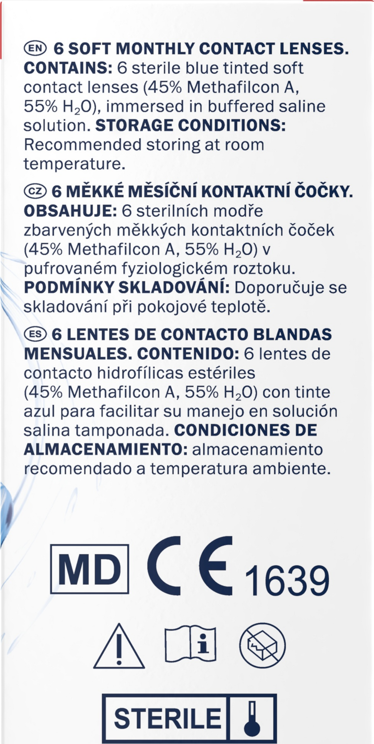 عدسات شهرية ناعمة، عبوة توفير -4.00 4