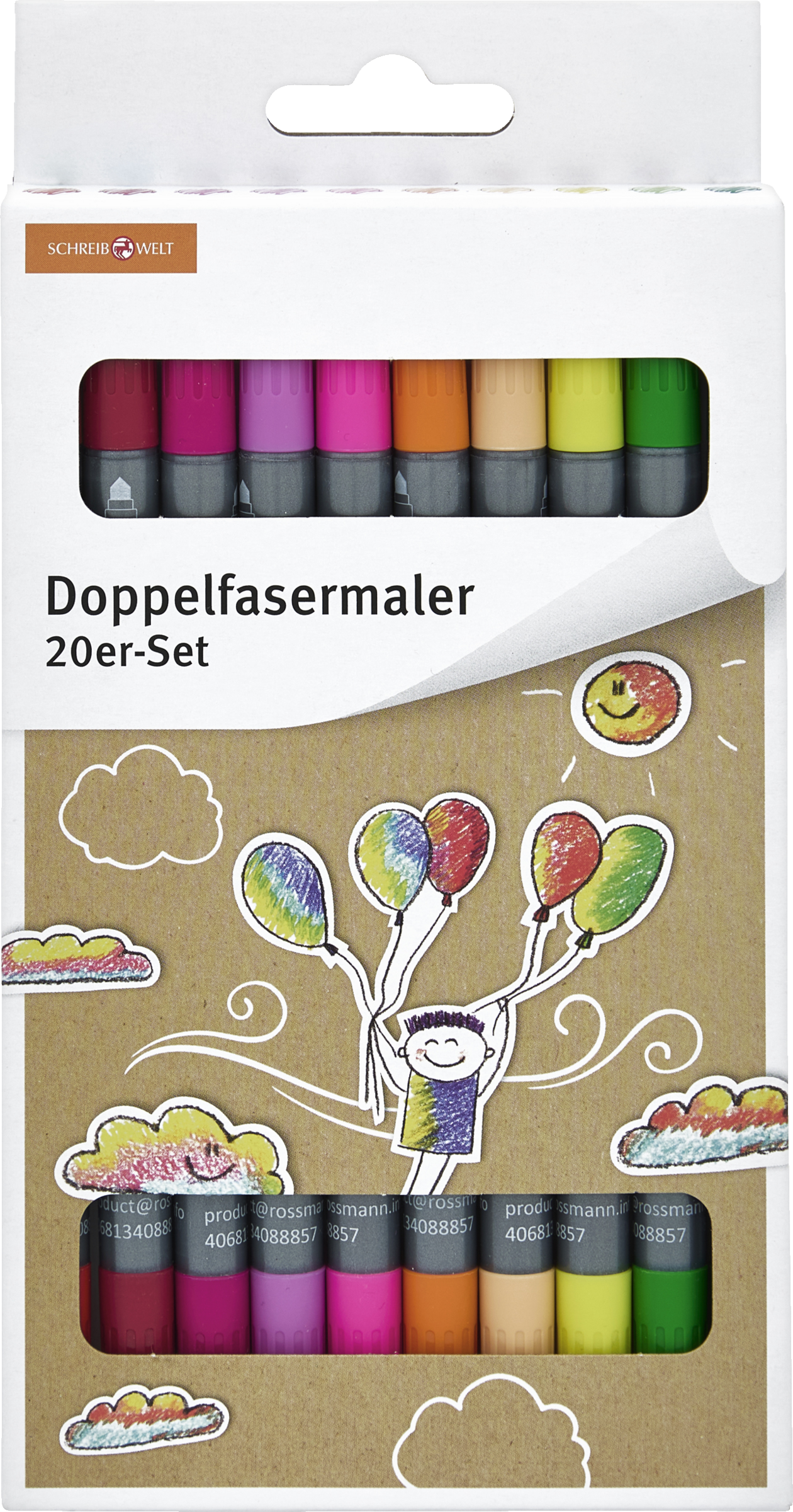 SCHREIBWELT Doppelfasermaler