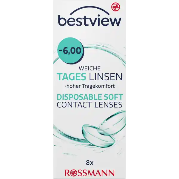 عبوة توفيرية عدسات لاصقة يومية ناعمة -6.00