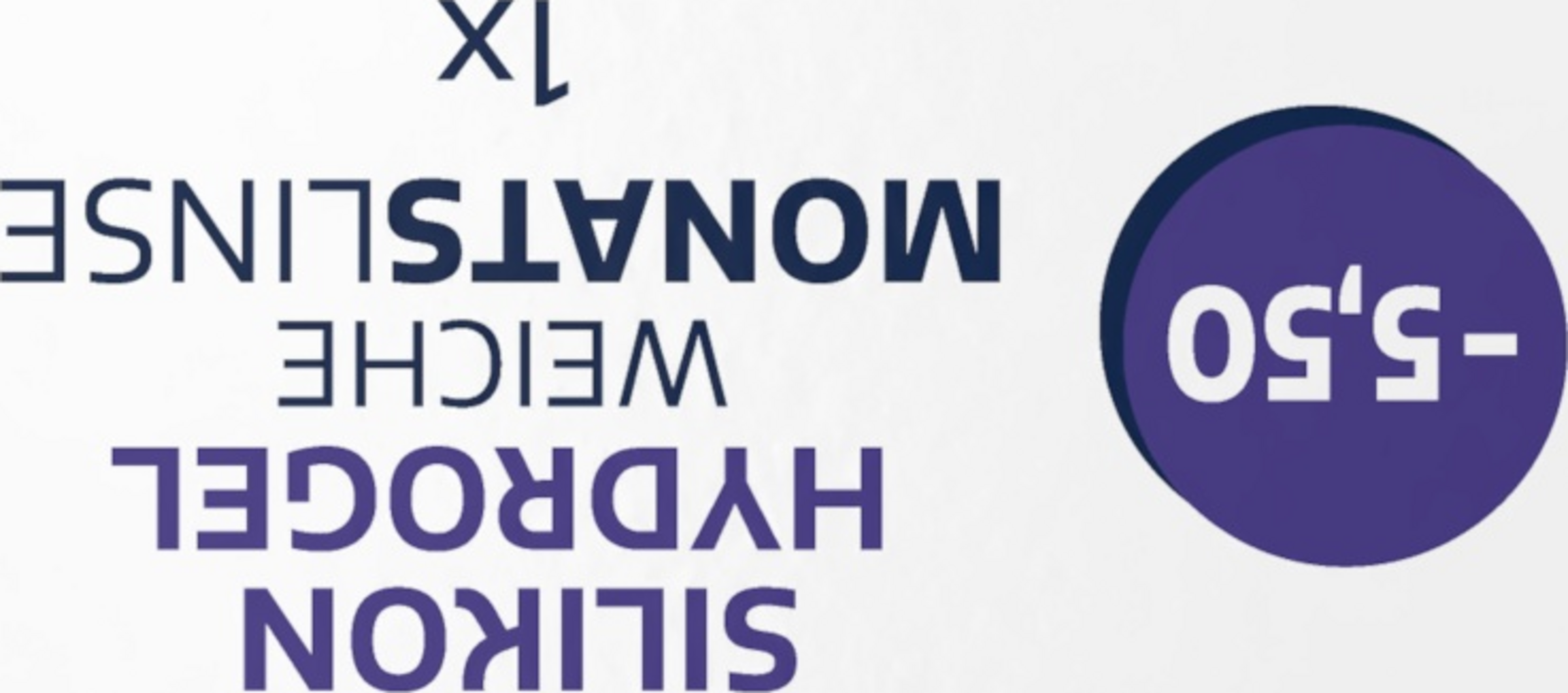 عدسة لينة سيلكون هيدروجيل شهرية -5.50 5