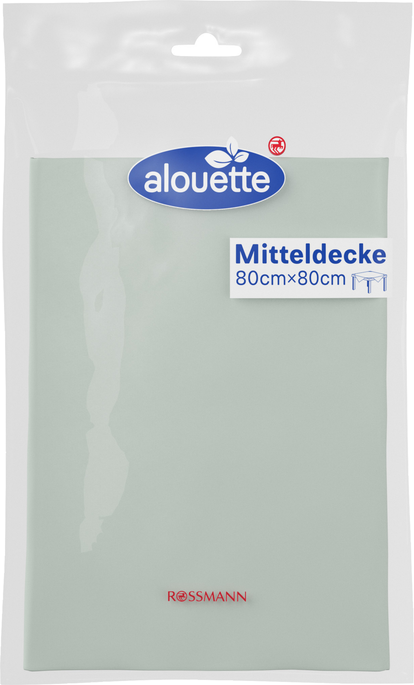 alouette Mitteldecke Salbei/Weiß