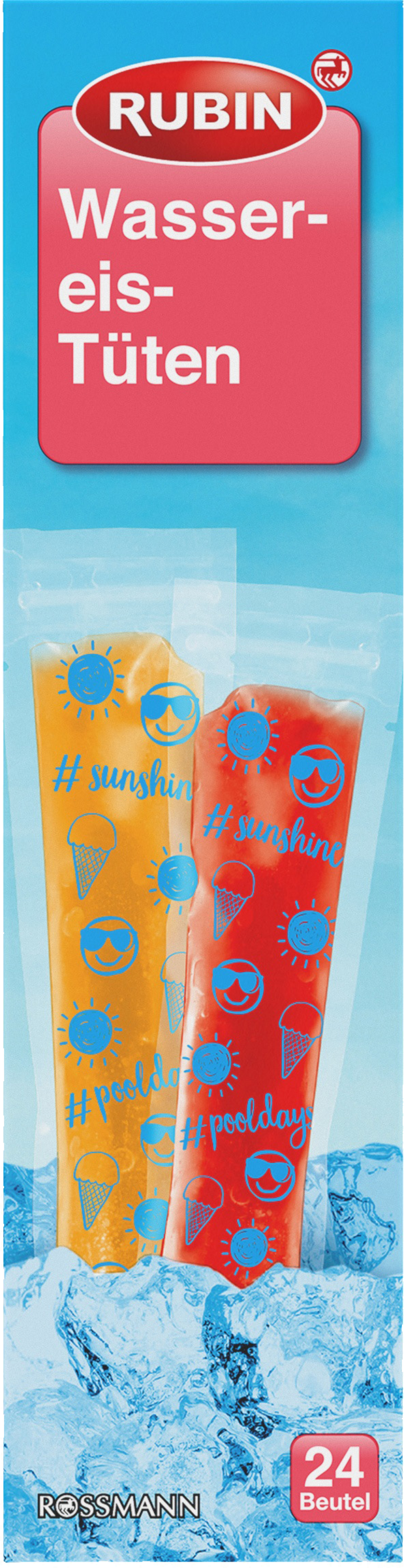RUBIN Rubin Wassereis-Tüten