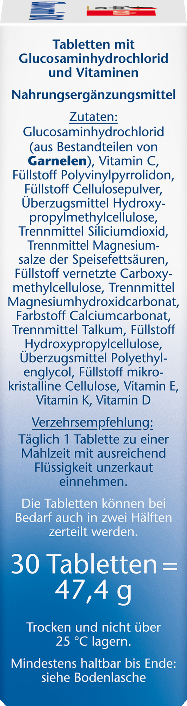 أقراص جلوكوزامين نشط 1200 + D3 + K + C 2