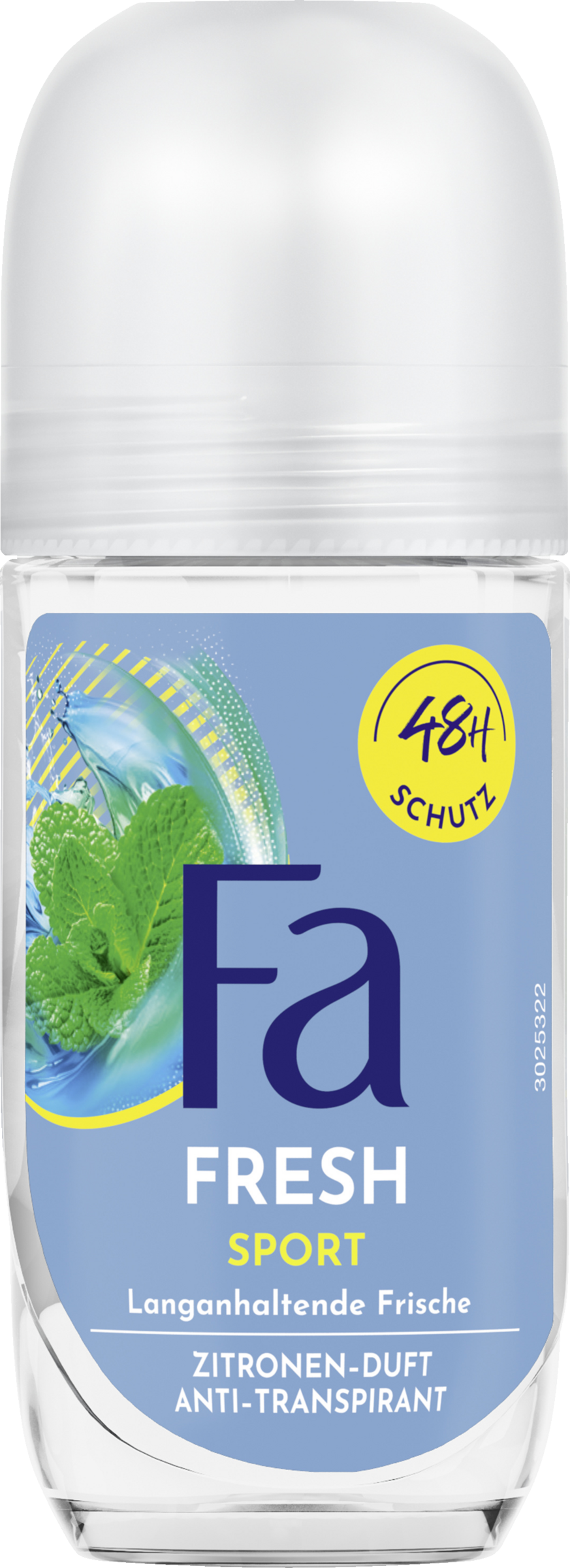 Anti-Transpirant Roll-on Fresh Sport Zitronenduft