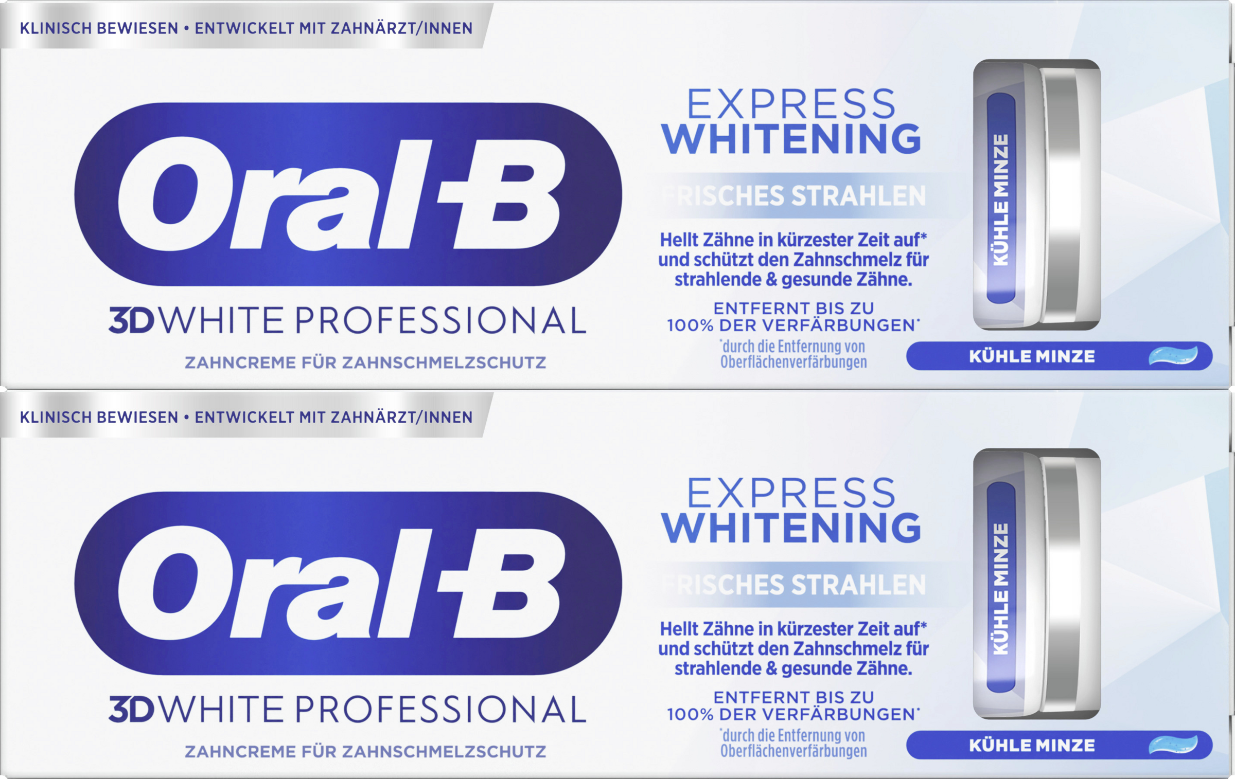 3D White Express Fresh Radiance 2x75 مل