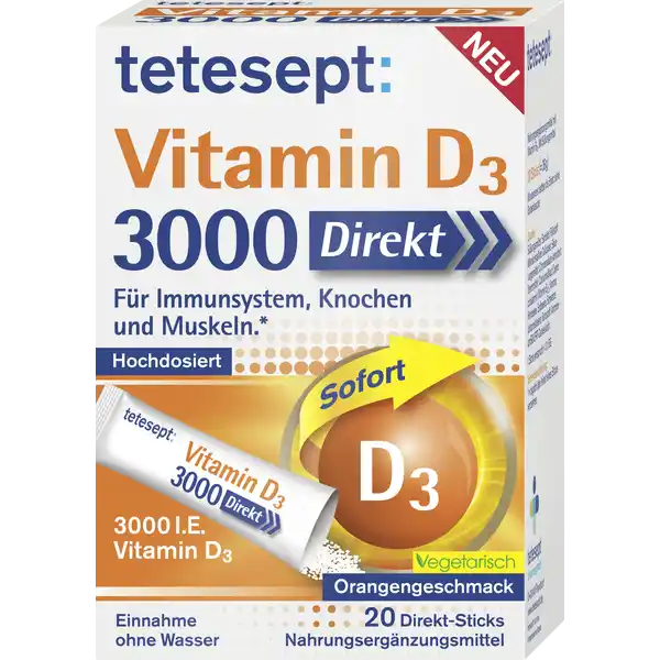 عبوات عصا سريعة فيتامين د3 3000 وحدة دولية