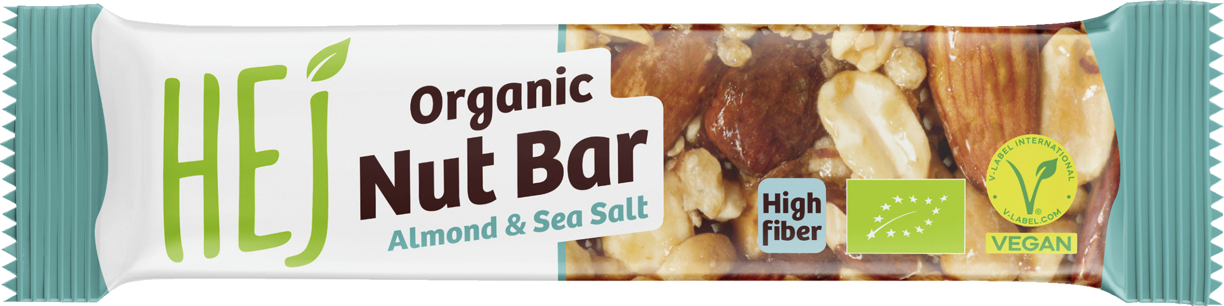 HEJ Organic Nut Bar Almond  Sea Salt 1 Riegel à 40g