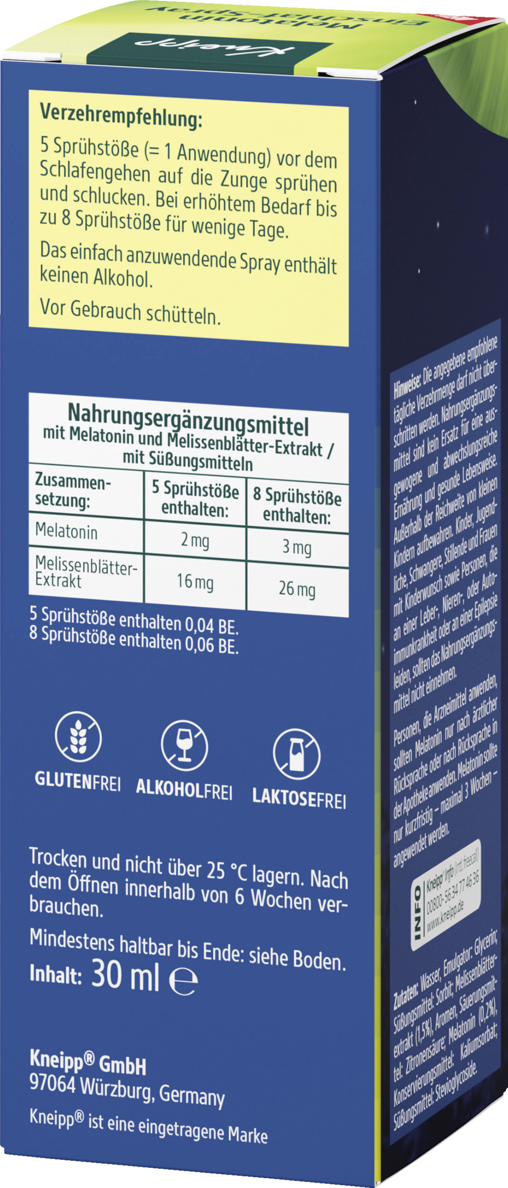 بخاخ Melatonin للنوم 4