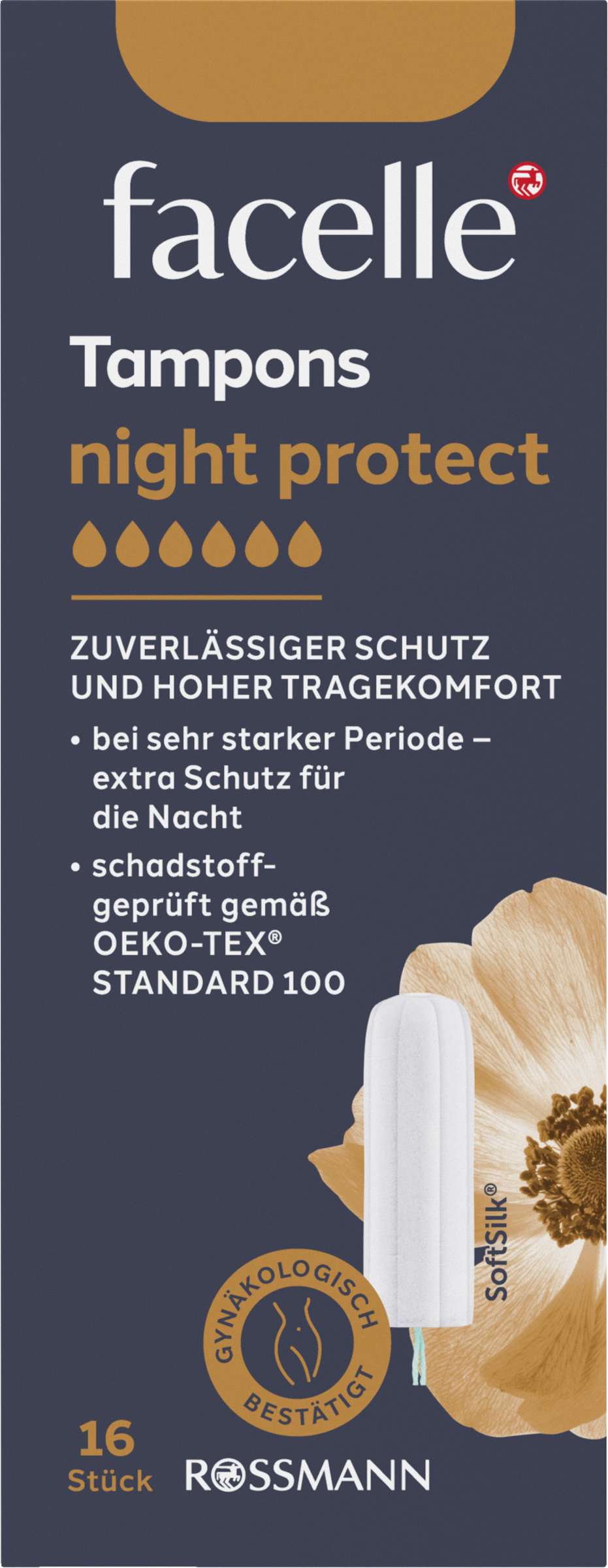 facelle Tampons night protect