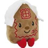 Weihnachtsplüsch Lebkuchenhaus mit Sound