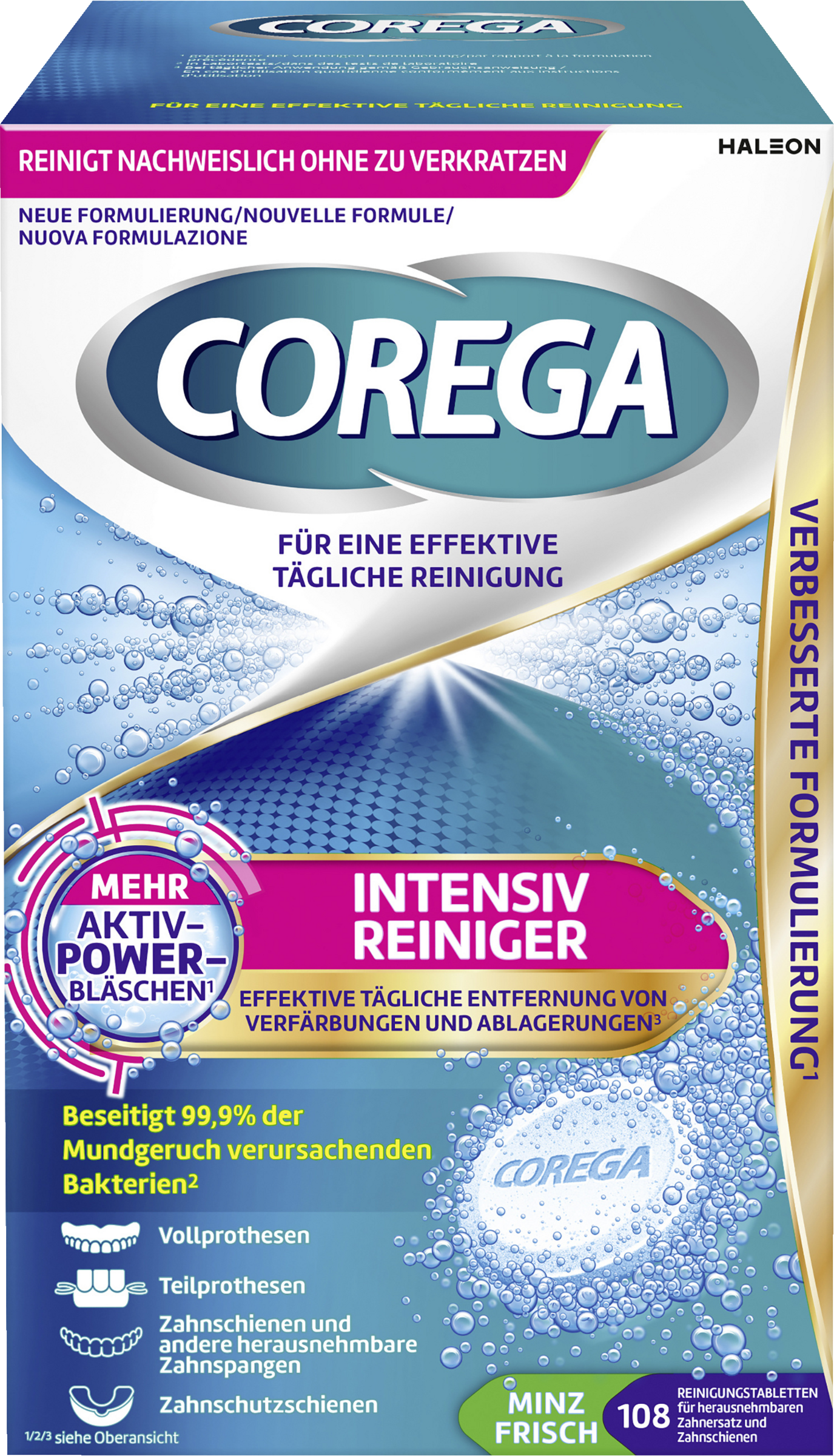 أقراص منظف مكثف 108 قطعة