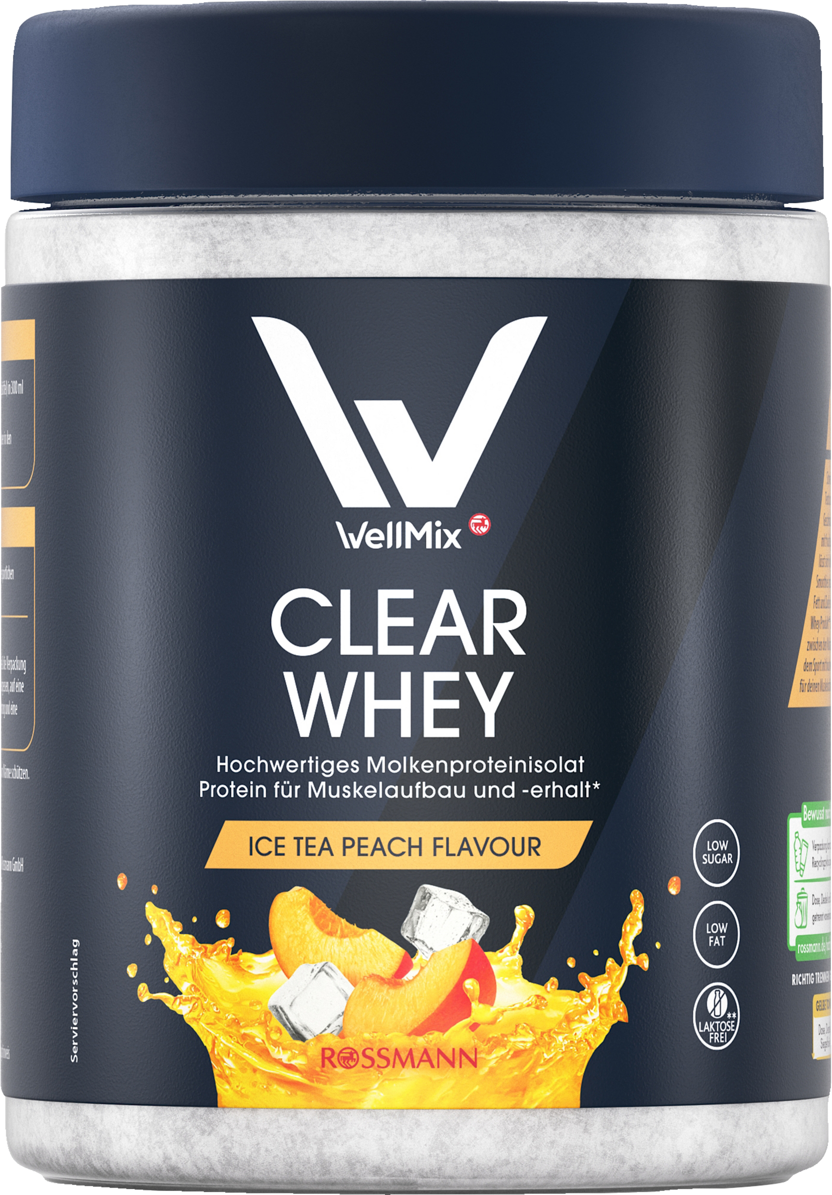 WellMix Clear Whey Ice Tea Peach Flavour