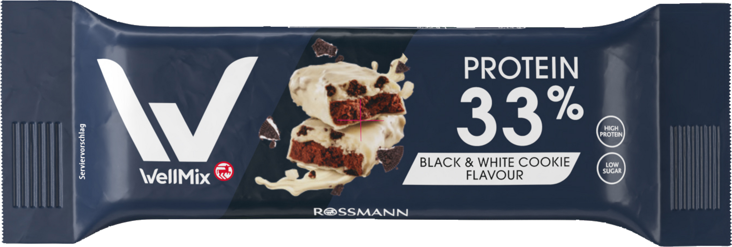 Proteinriegel Black & White Cookie Flavour