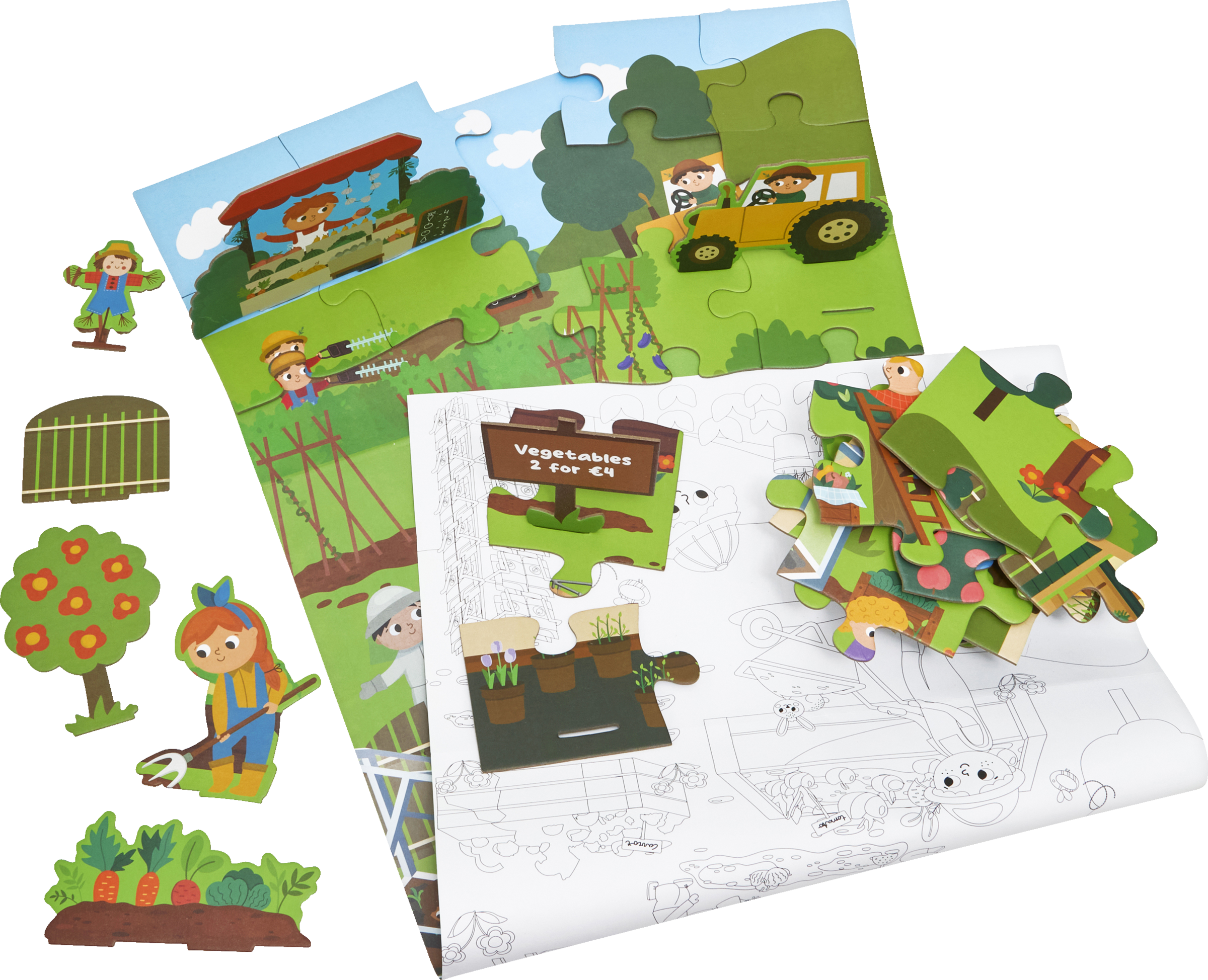 IDEENWELT 3D Puzzle Bauernhof