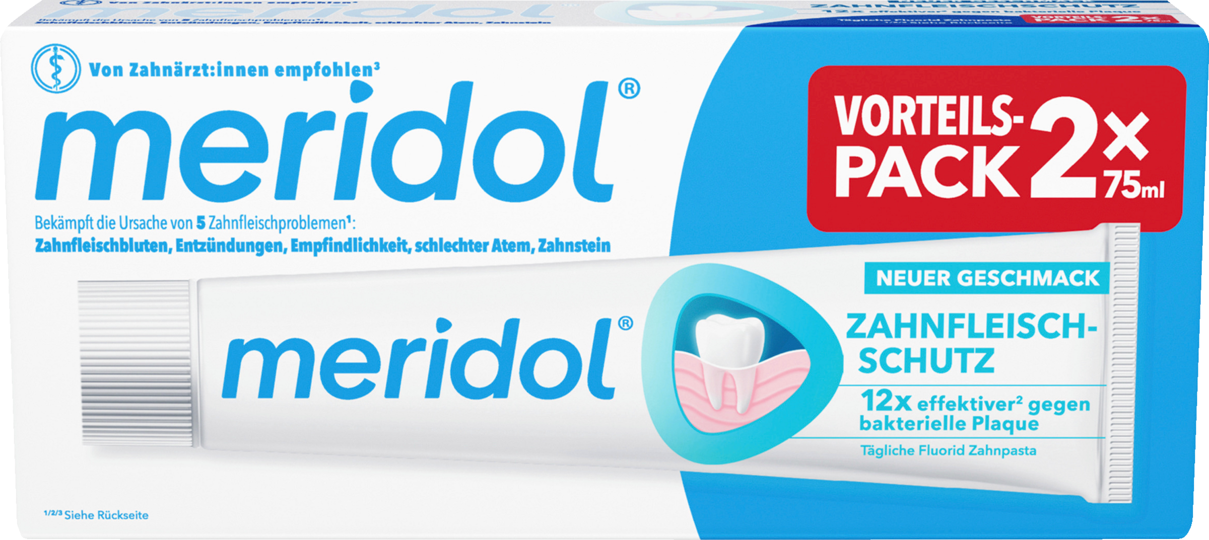 Zahnpasta Doppelpack