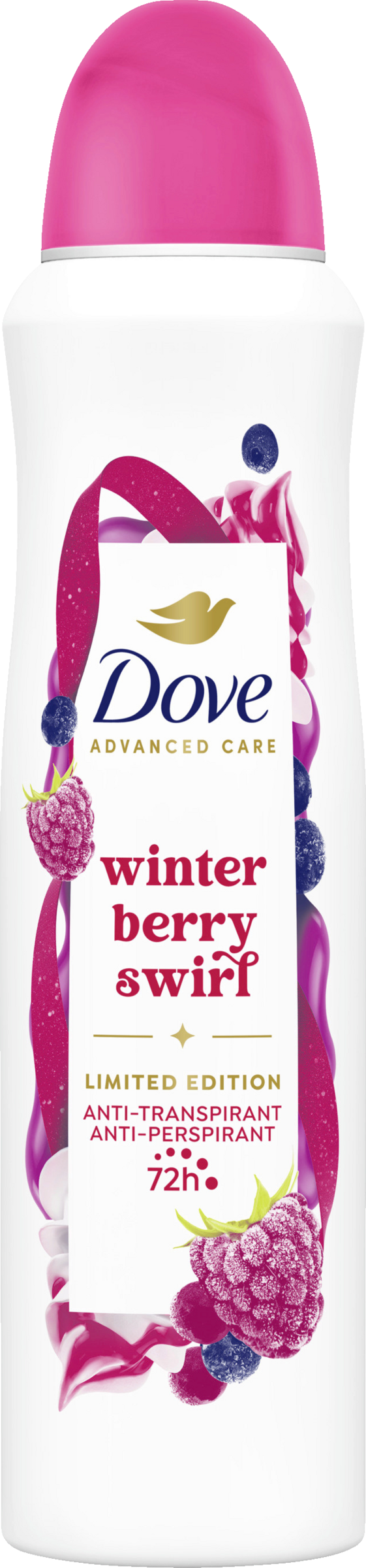 Dove Antitranspirant Spray Advanced Care Limited Edition Winter Berry Swirl