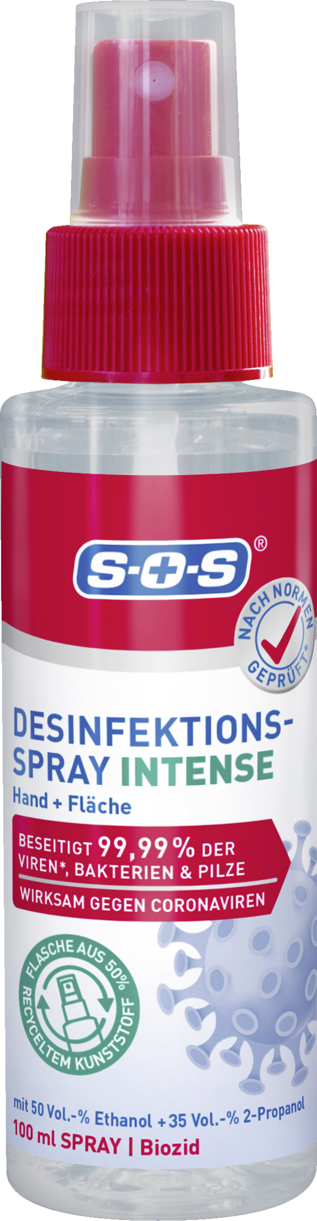SOS Desinfektionsspray Intense