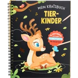 Kratzbuch Tierkinder