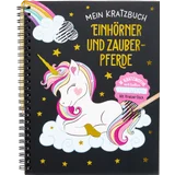 Kratzbücher Einhörner und Zauberpferde