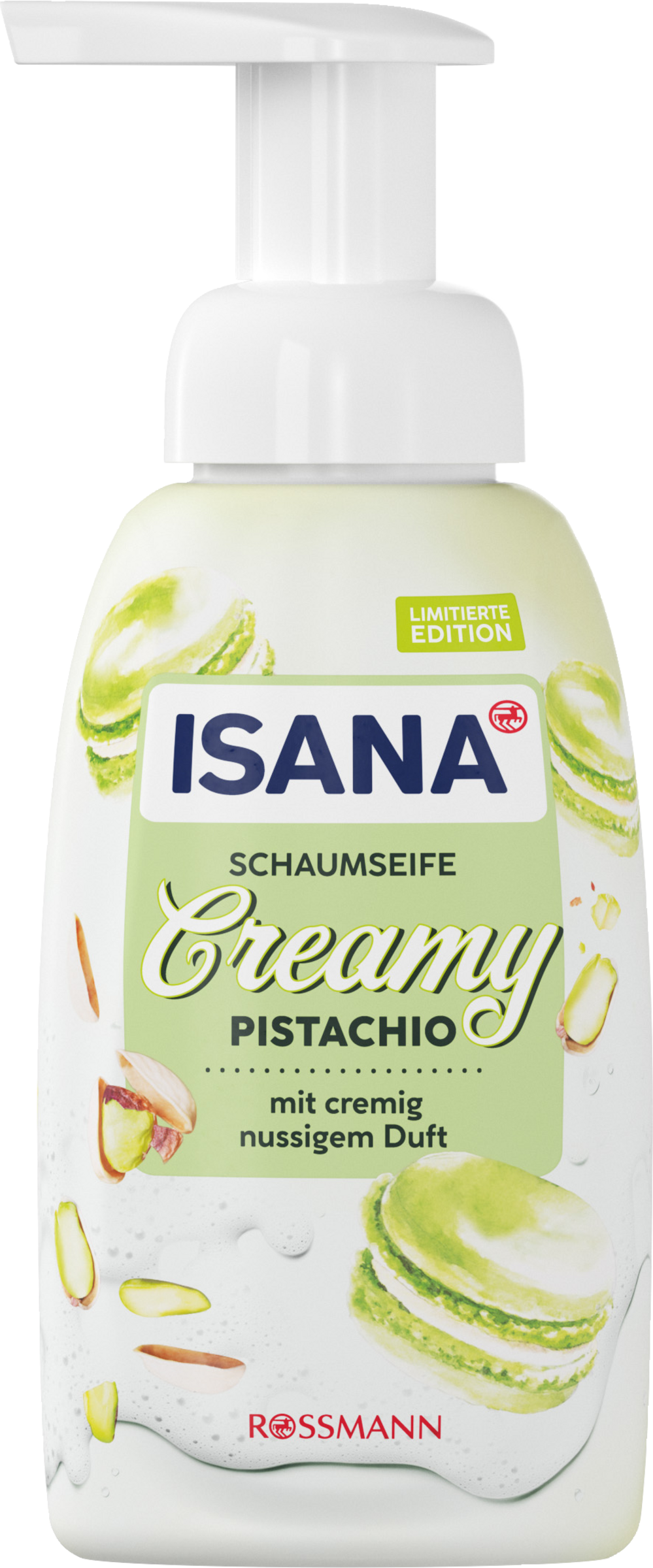 ISANA Schaumseife Creamy Pistachio