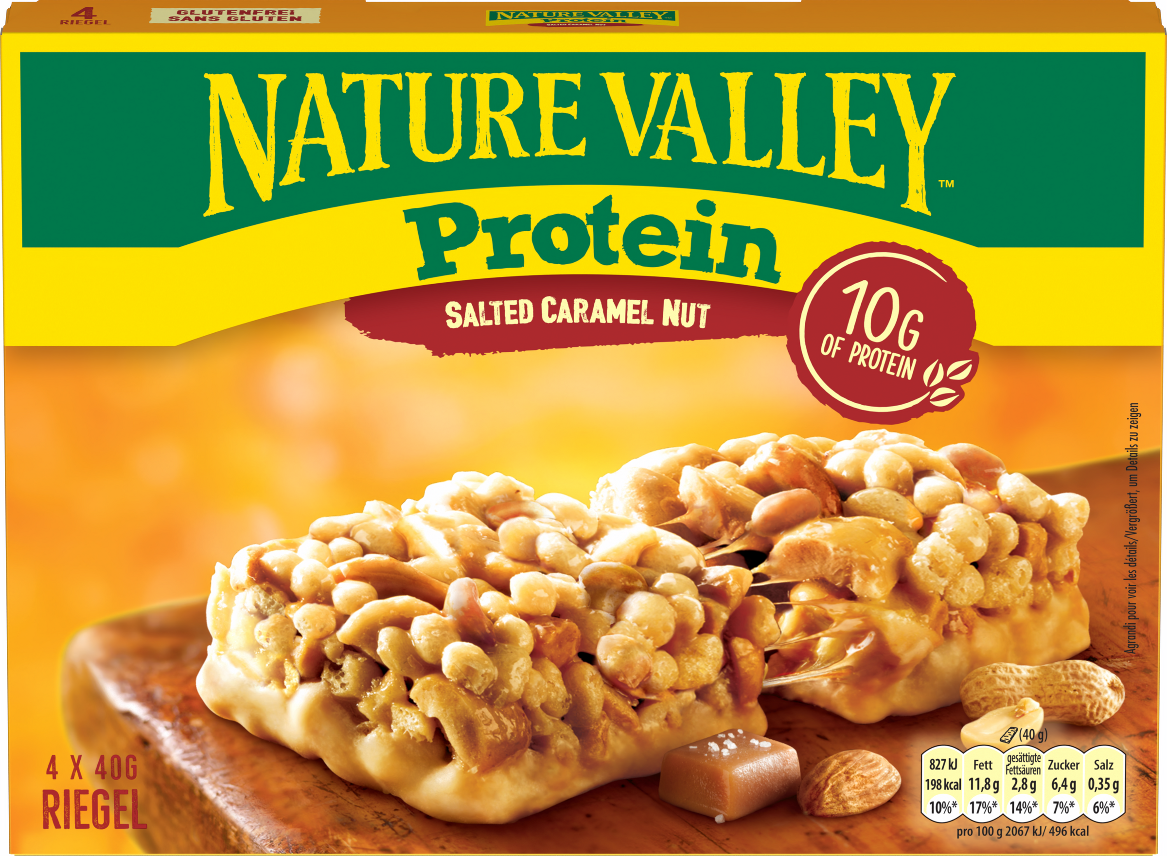 Nature Valley Protein Riegel Salted Caramel Nut