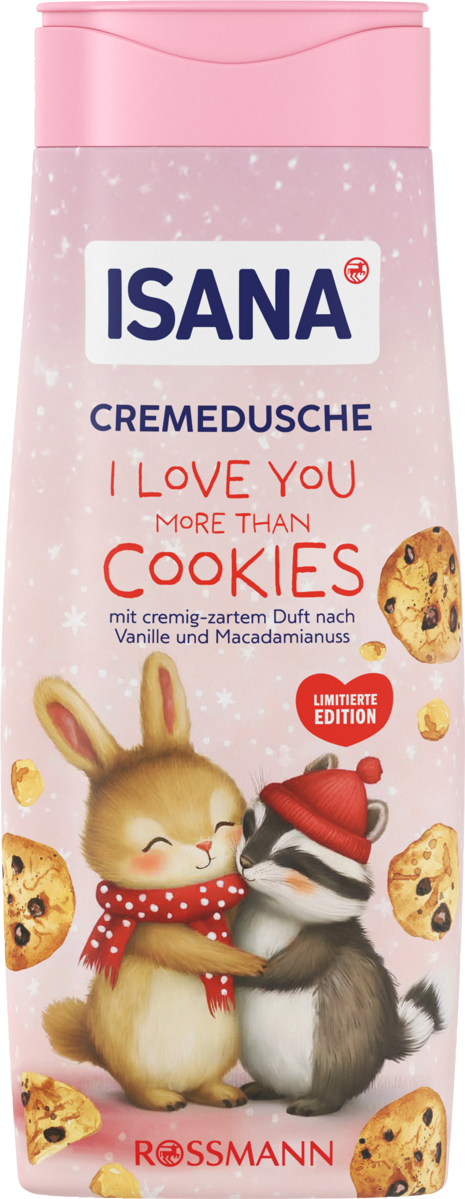 Cremedusche I love you more than cookies