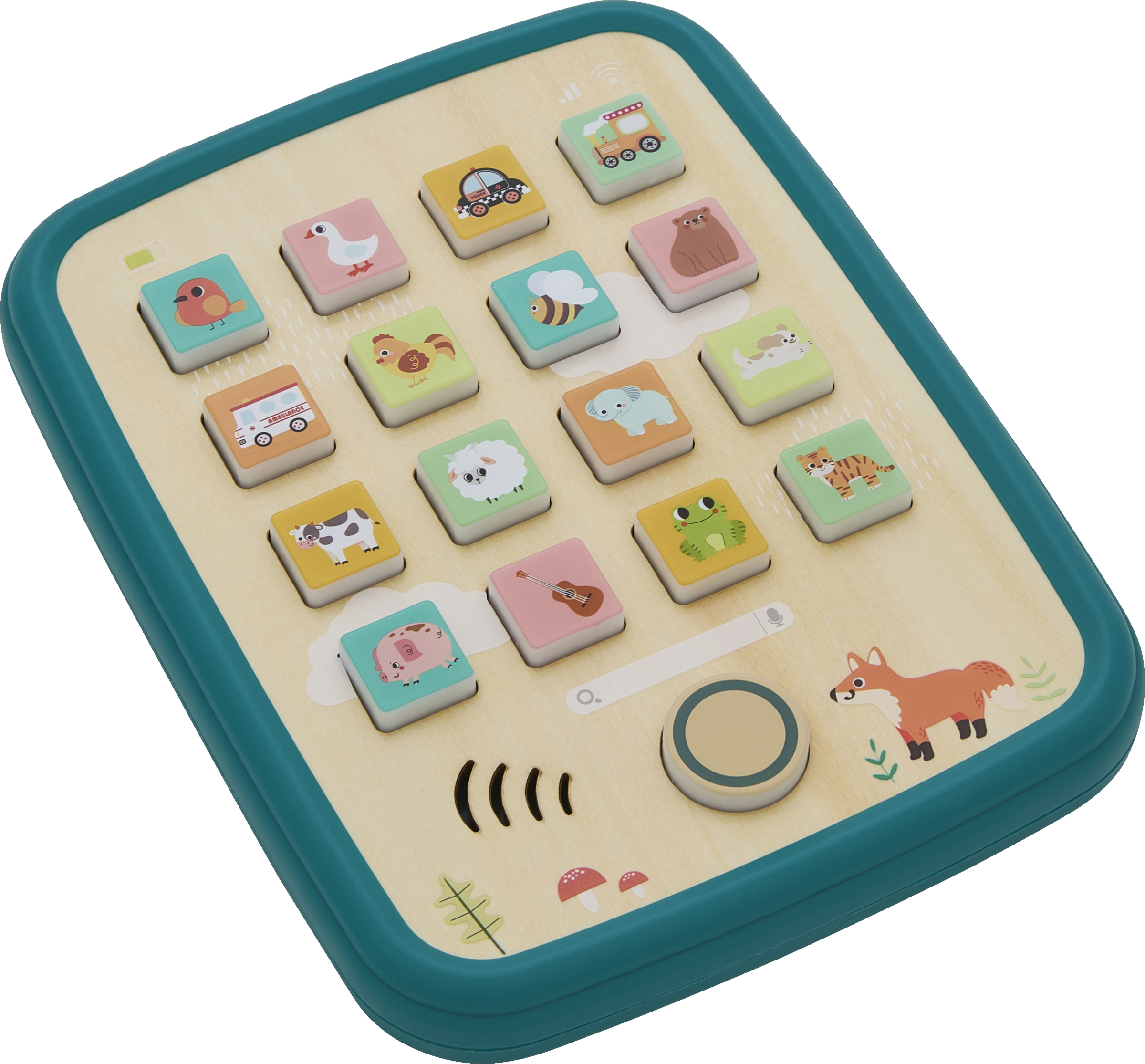 IDEENWELT Holz-Lerntablet