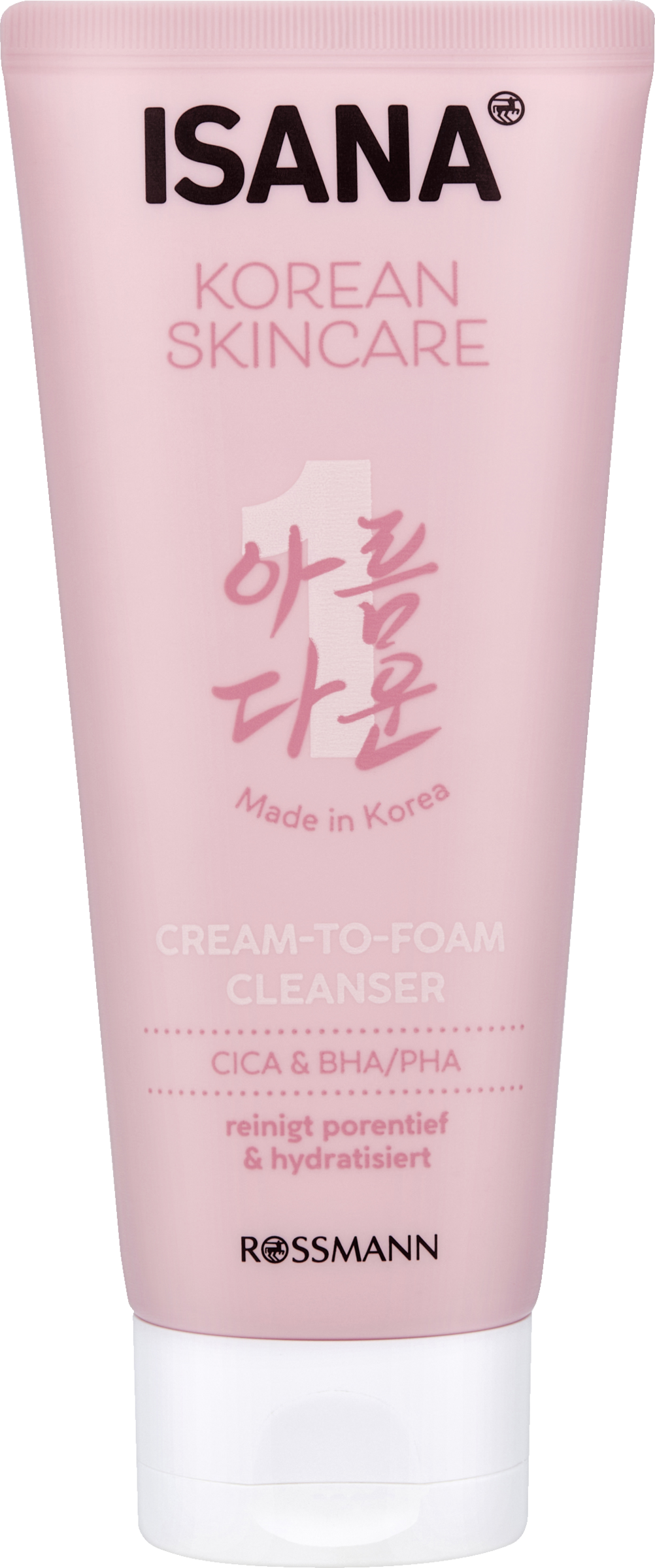 ISANA Korean Skincare Cream-to-Foam Cleanser